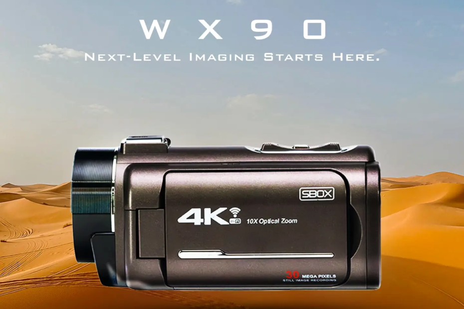 SBOX WX90, Handycam 4K Terbaru di Bawah Rp4 Juta untuk Abadikan Momen Sehari-hari