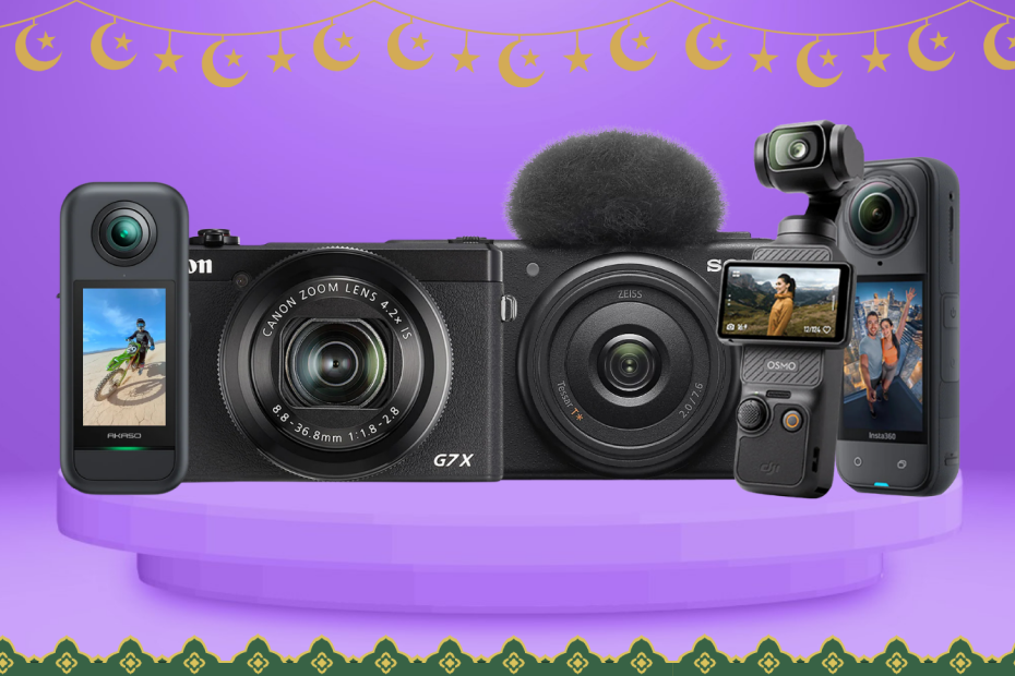 Jangan Sampai Terlewat! Ini 5 Kamera Vlogging yang Cocok Merekam Momen Hari Raya