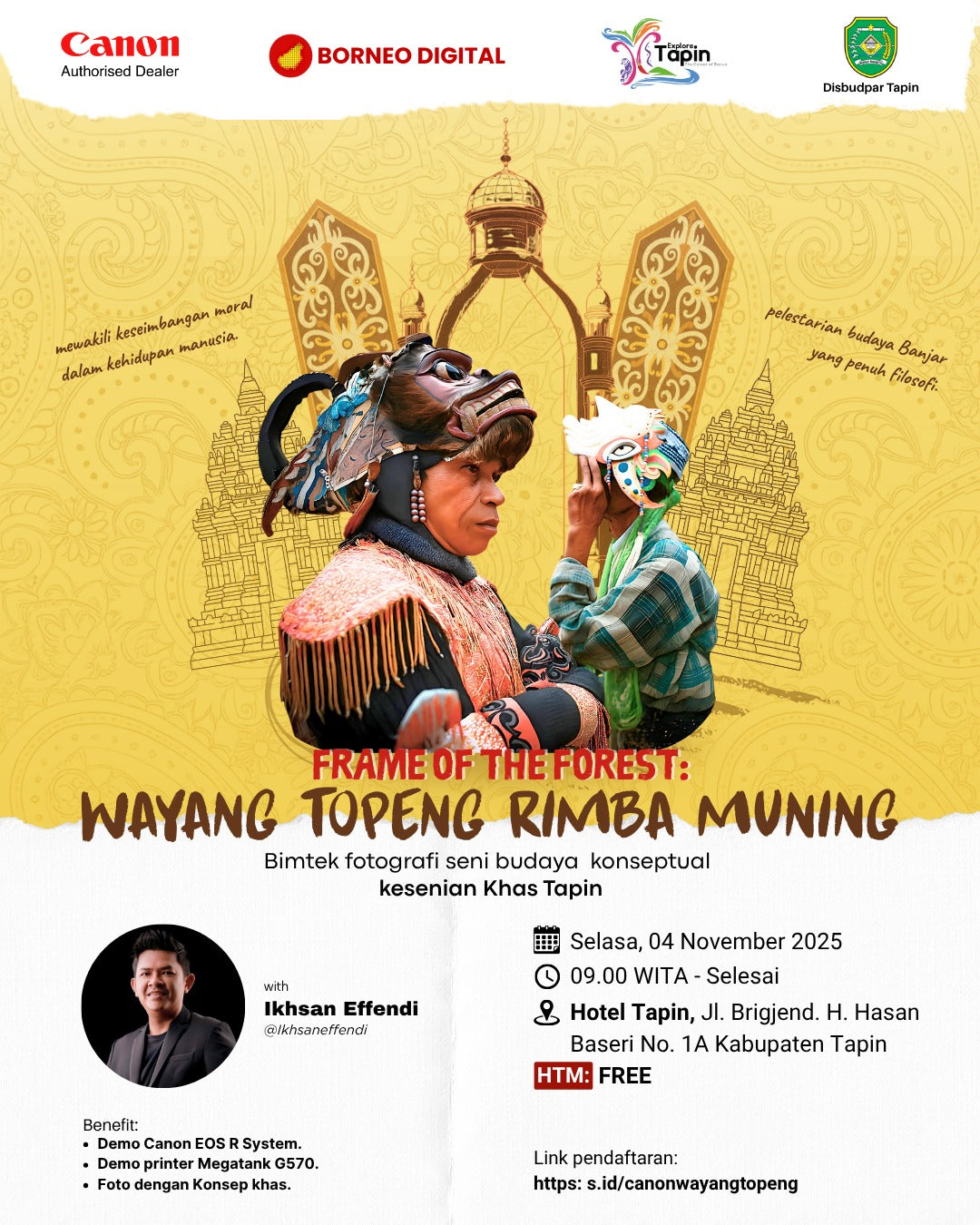 Frame of The Forest: Wayang Topeng Rimba Muning