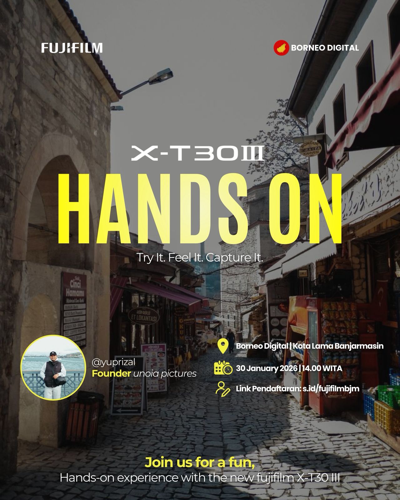 FUJIFILM X-T30 III – TOUCH and TRY EXPERIENCE