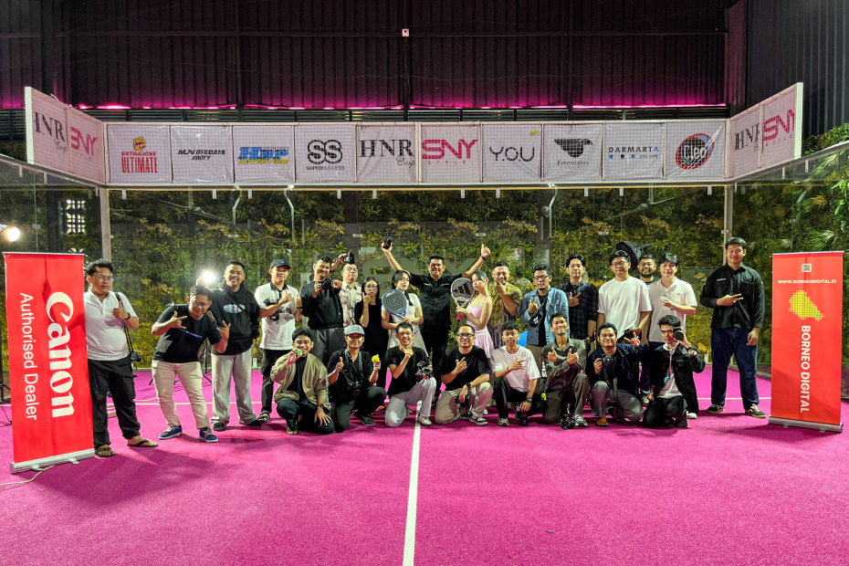 After Event: Photography Conceptual Padel Sport Bersama Canon & Borneo Digital