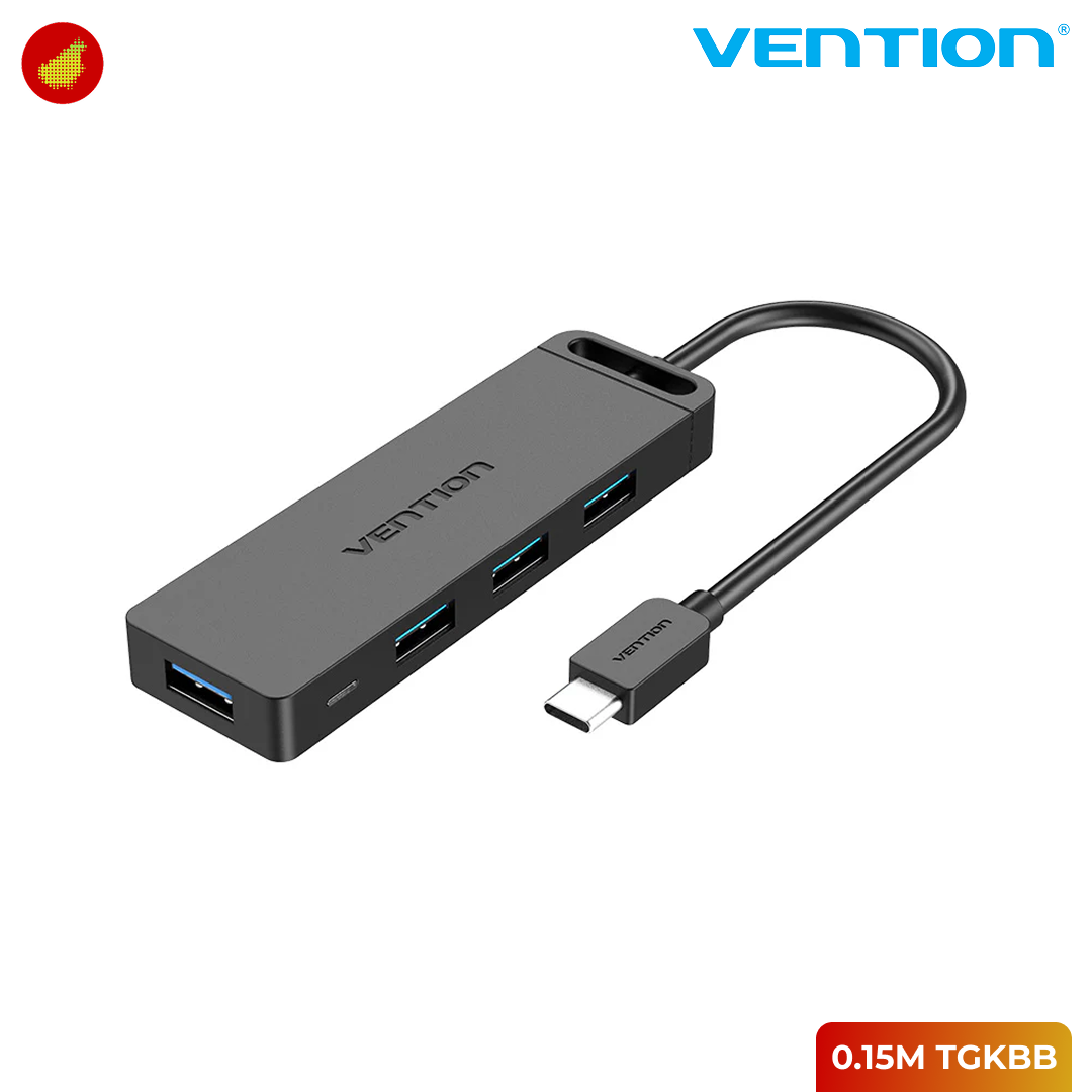 Vention 5-in-1 USB-C Hub - 0.15 Meter