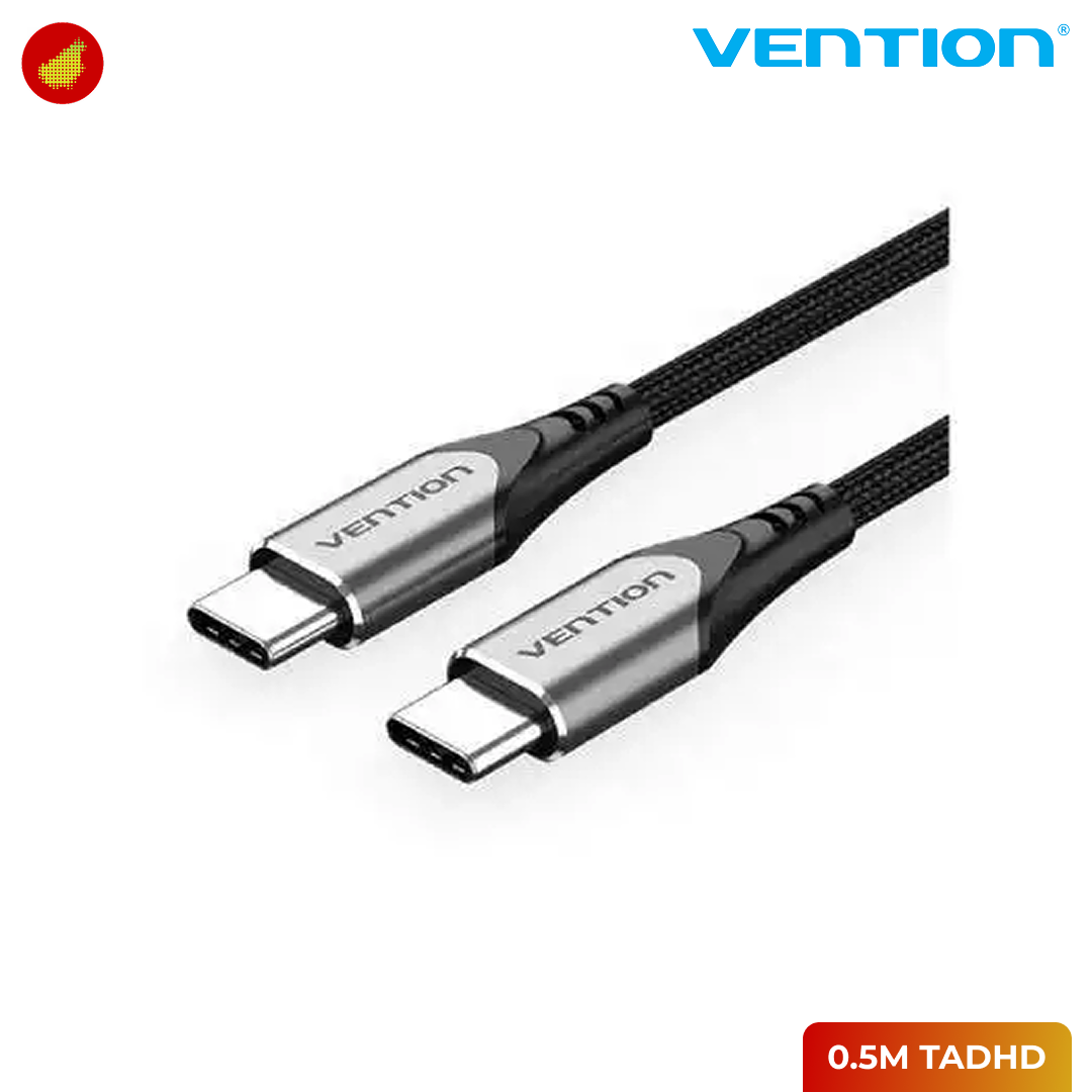 Vention USB 2.0 C Male to C Male Power Delivery Cable