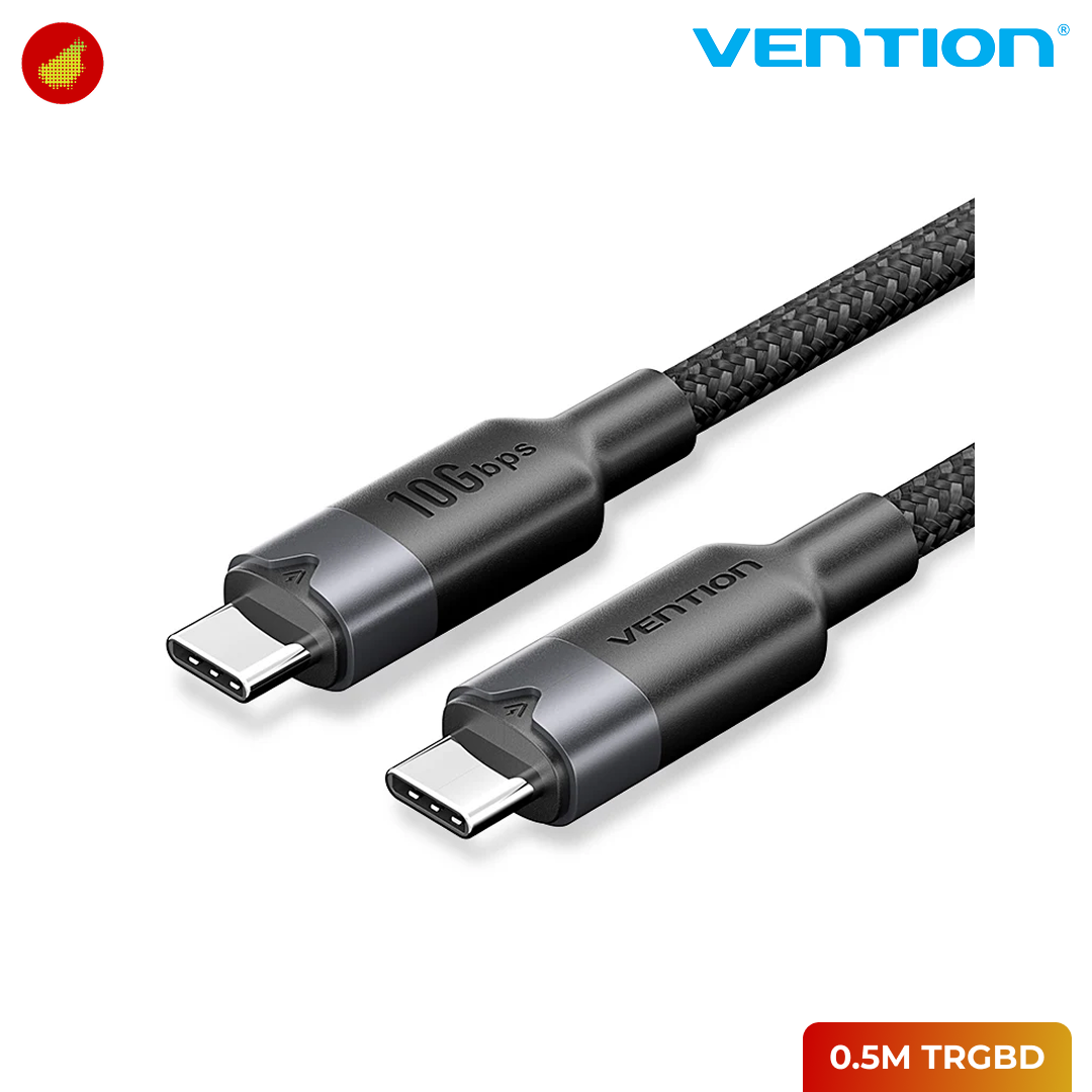Vention USB 3.2 Gen2 C Male to C Male 10Gbps Cable Aluminum Alloy Type