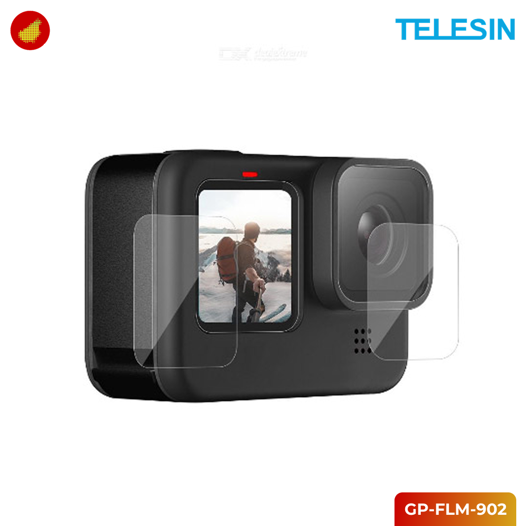 TELESIN Lens & LCD Screen Protector GoPro Hero 9/10/11 - GP-FLM-902