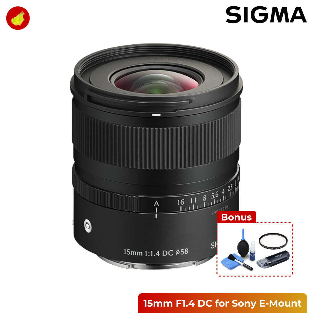 Sigma 15mm F1.4 DC for Sony