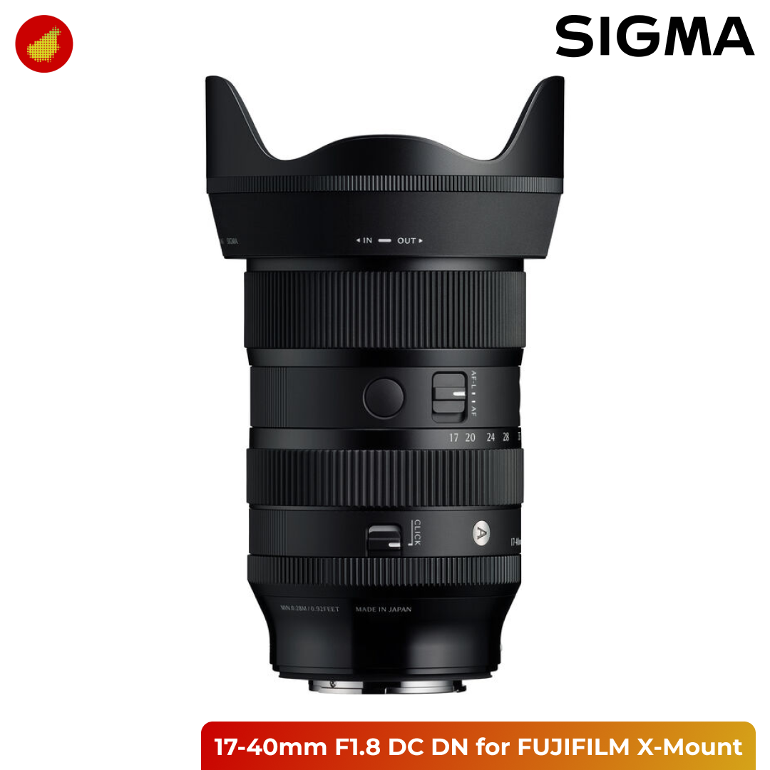 Sigma 17-40mm F1.8 DC DN for Sony / FUJIFILM