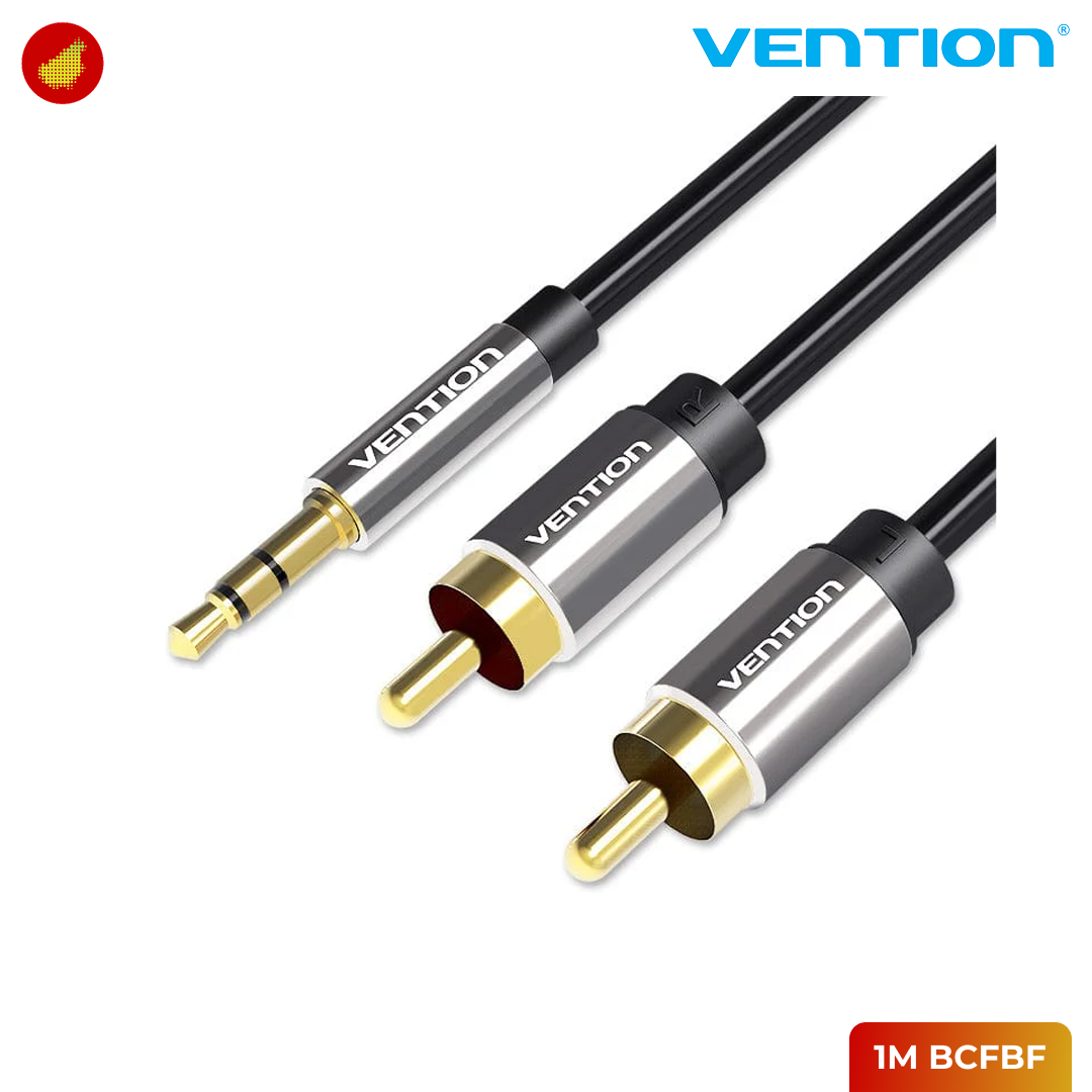 Vention 3.5mm Male to 2RCA Male Audio Cable