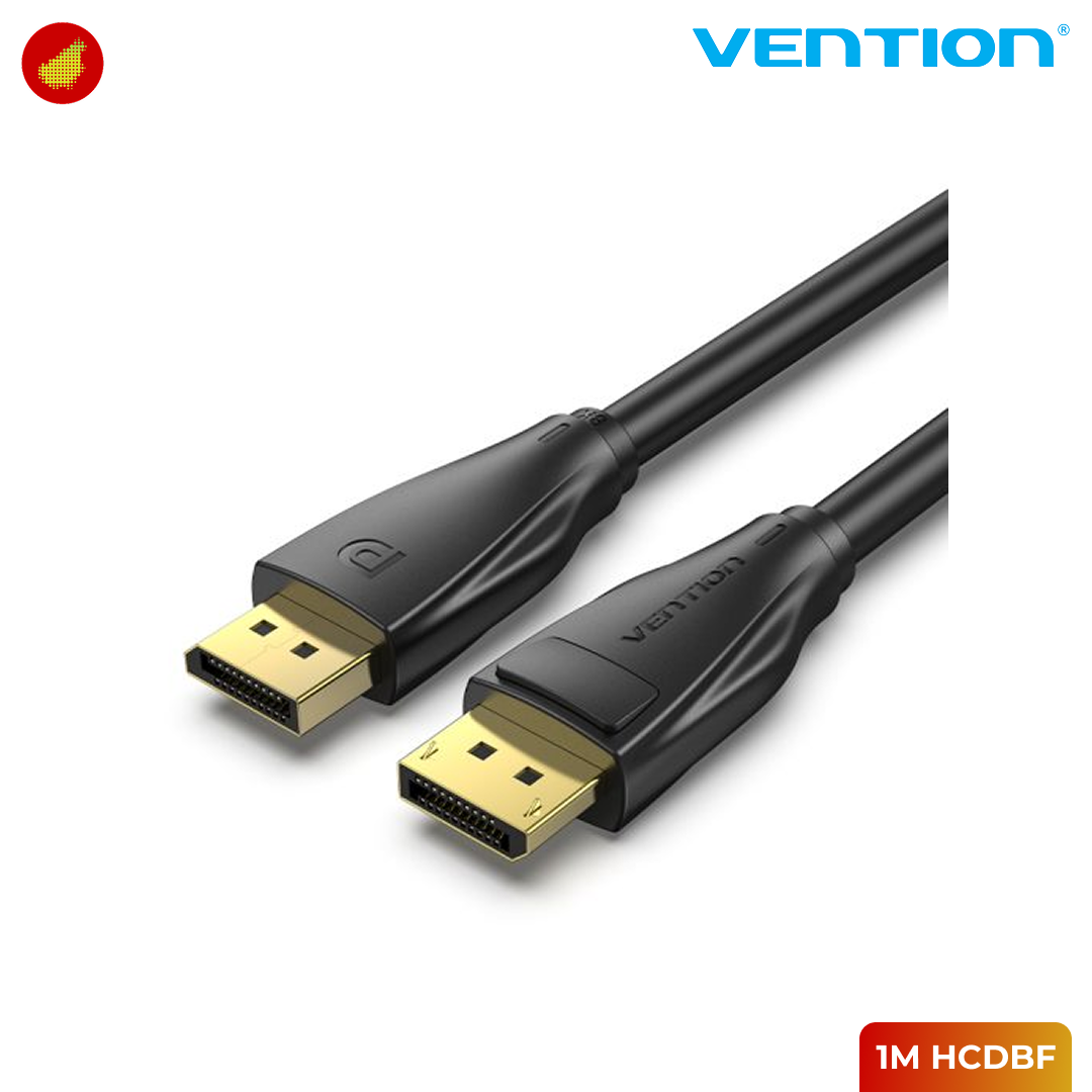 Vention DisplayPort 1.4 Male to Male HD Cable 8K - 1 Meter HCDBF
