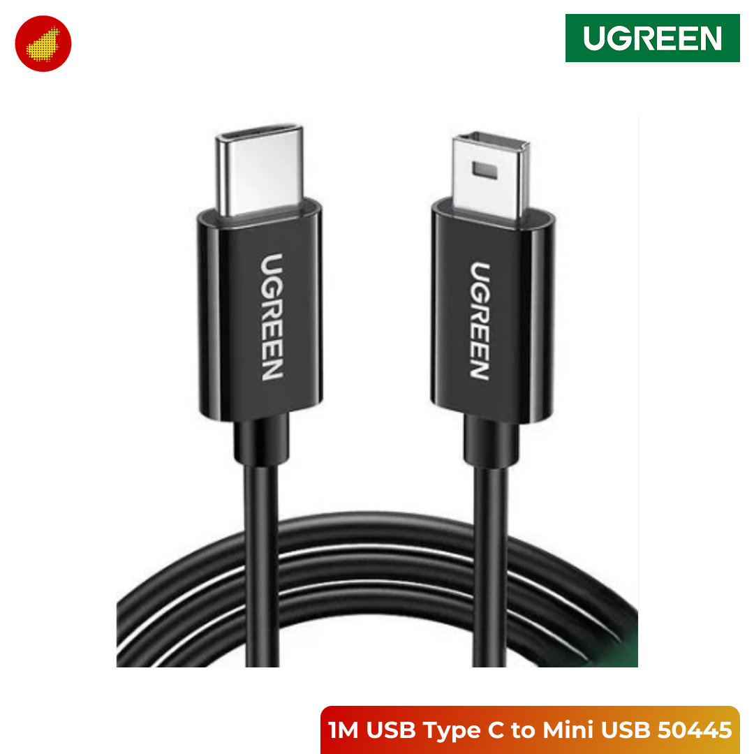 UGREEN USB Type C to Mini USB Cable - 1 Meter 50445