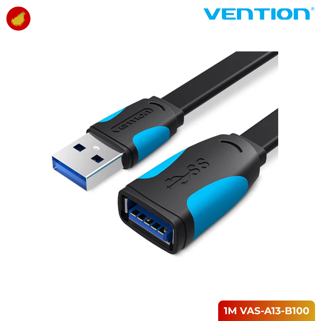 Vention USB 3.0 Extension Cable - 0.5 Meter VAS-A13-B050 | 1 Meter VAS-A13-B100