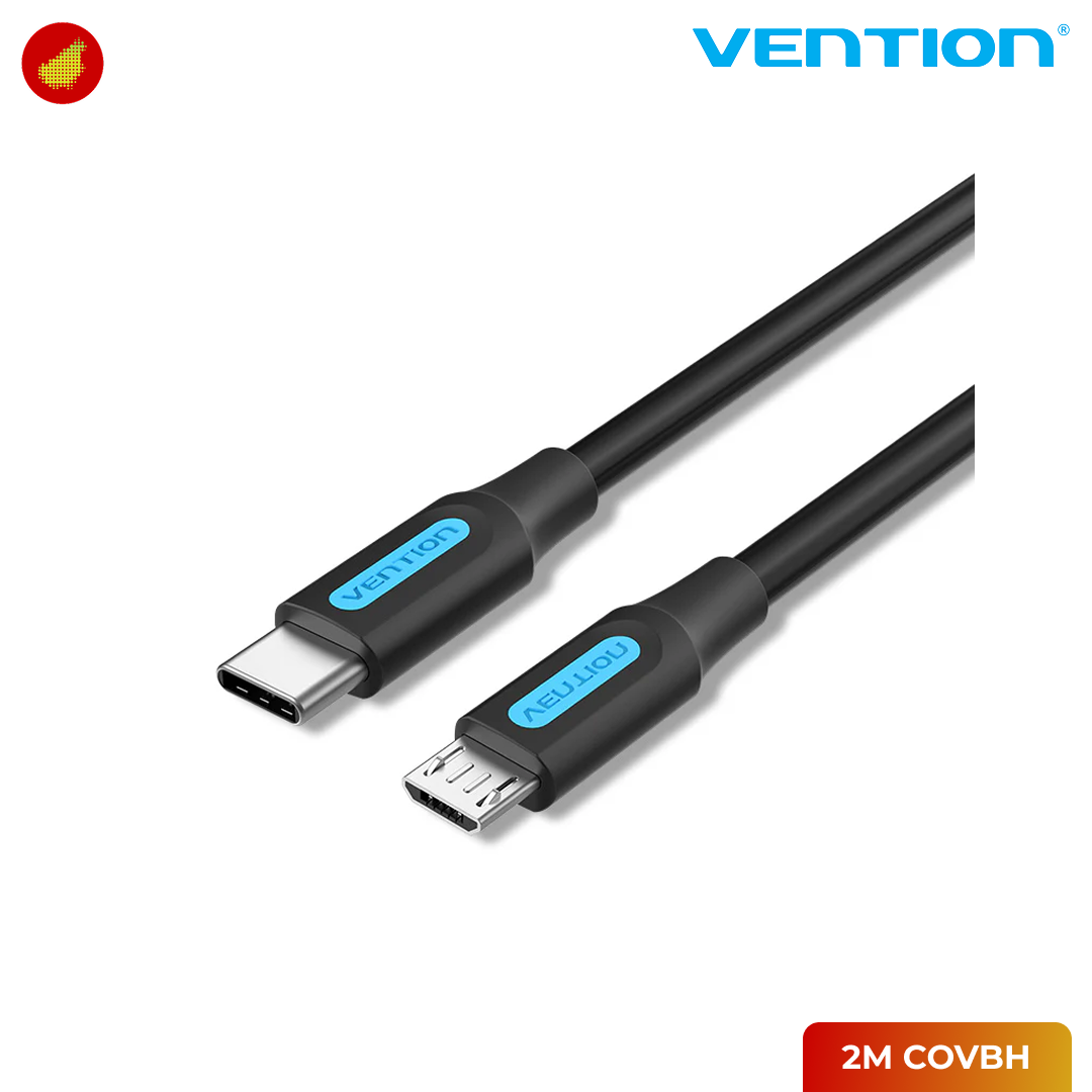 Vention USB 2.0 C Male to Micro-B Male 2A Cable