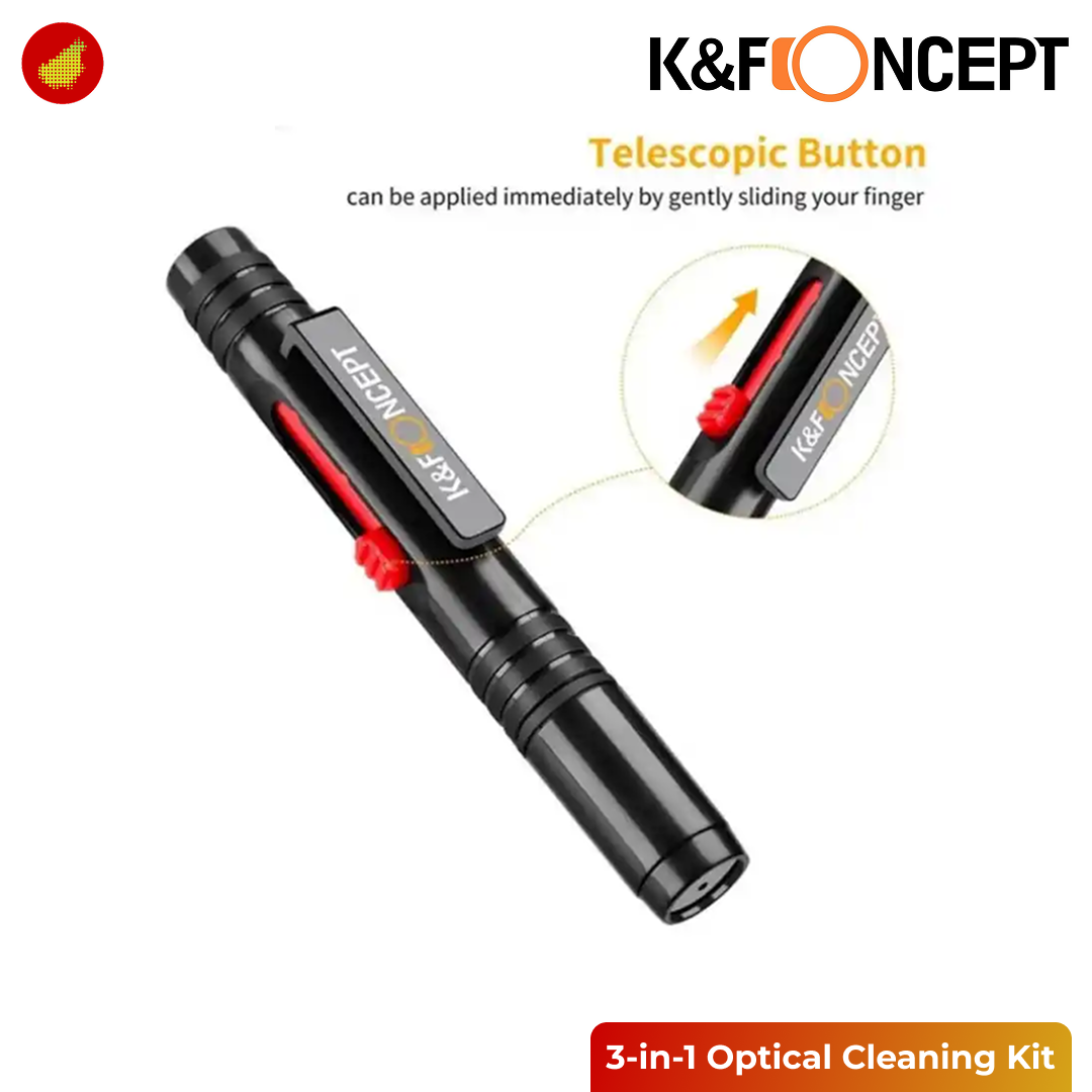 K&F Concept 3-in-1 Optical Cleaning Kit - 1694