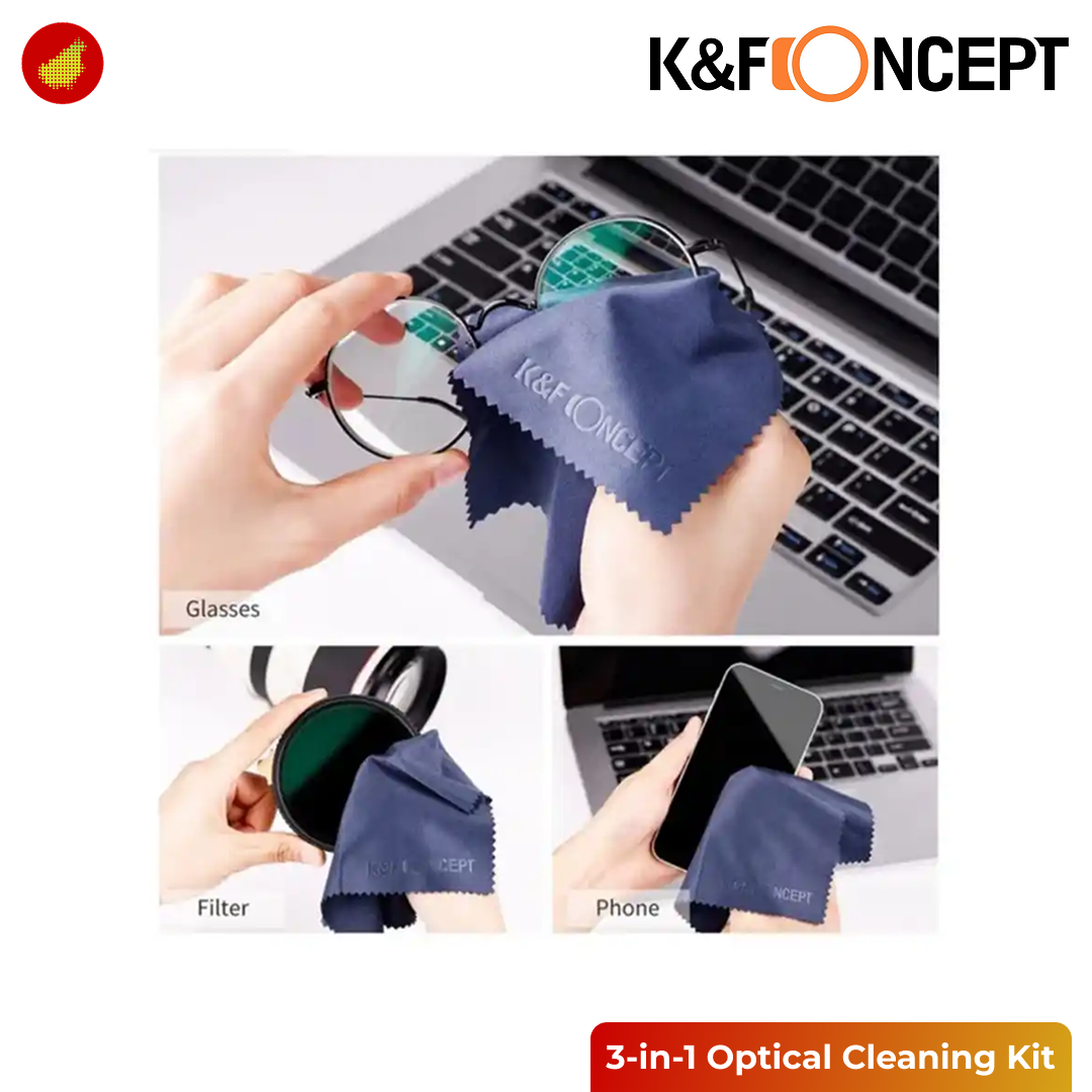 K&F Concept 3-in-1 Optical Cleaning Kit - 1694