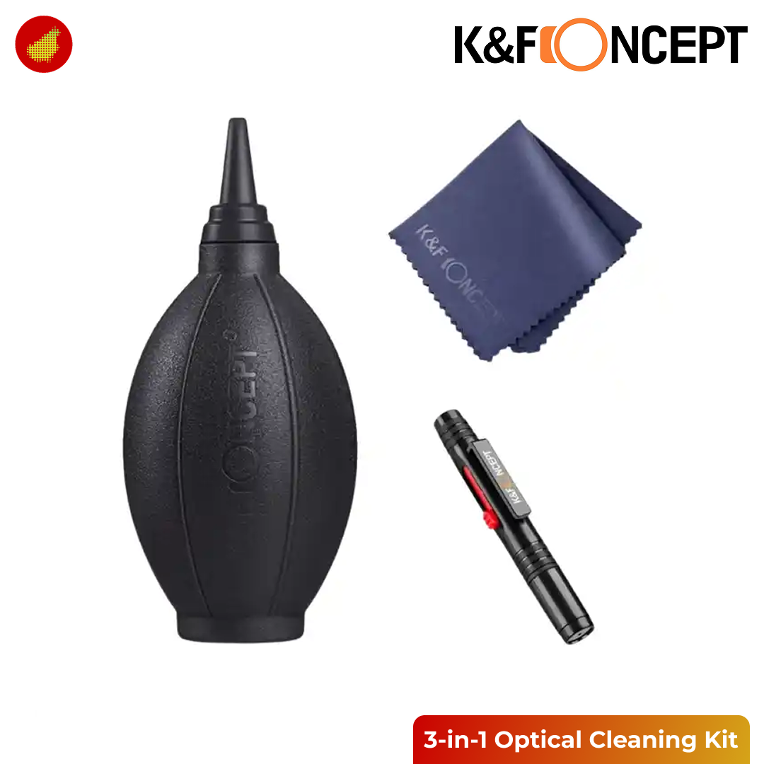 K&F Concept 3-in-1 Optical Cleaning Kit - 1694