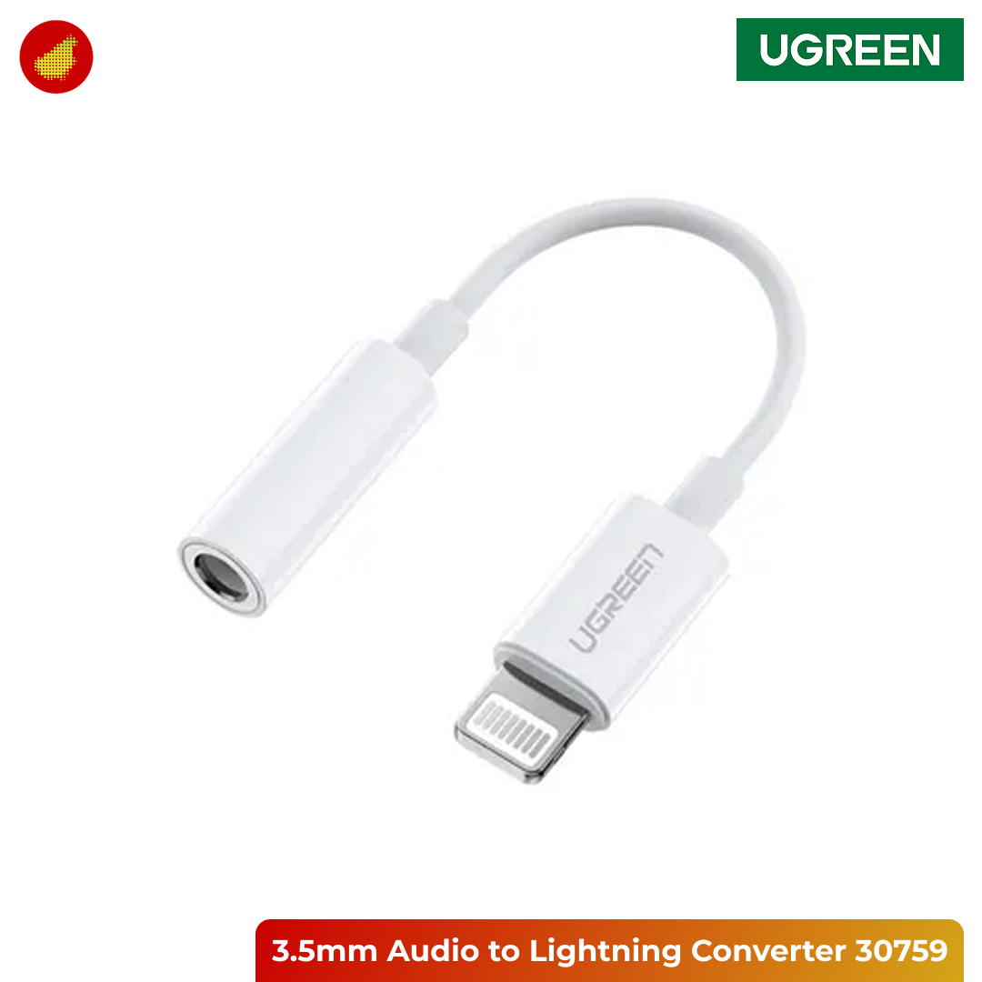 UGREEN 3.5mm Audio to Lightning Converter