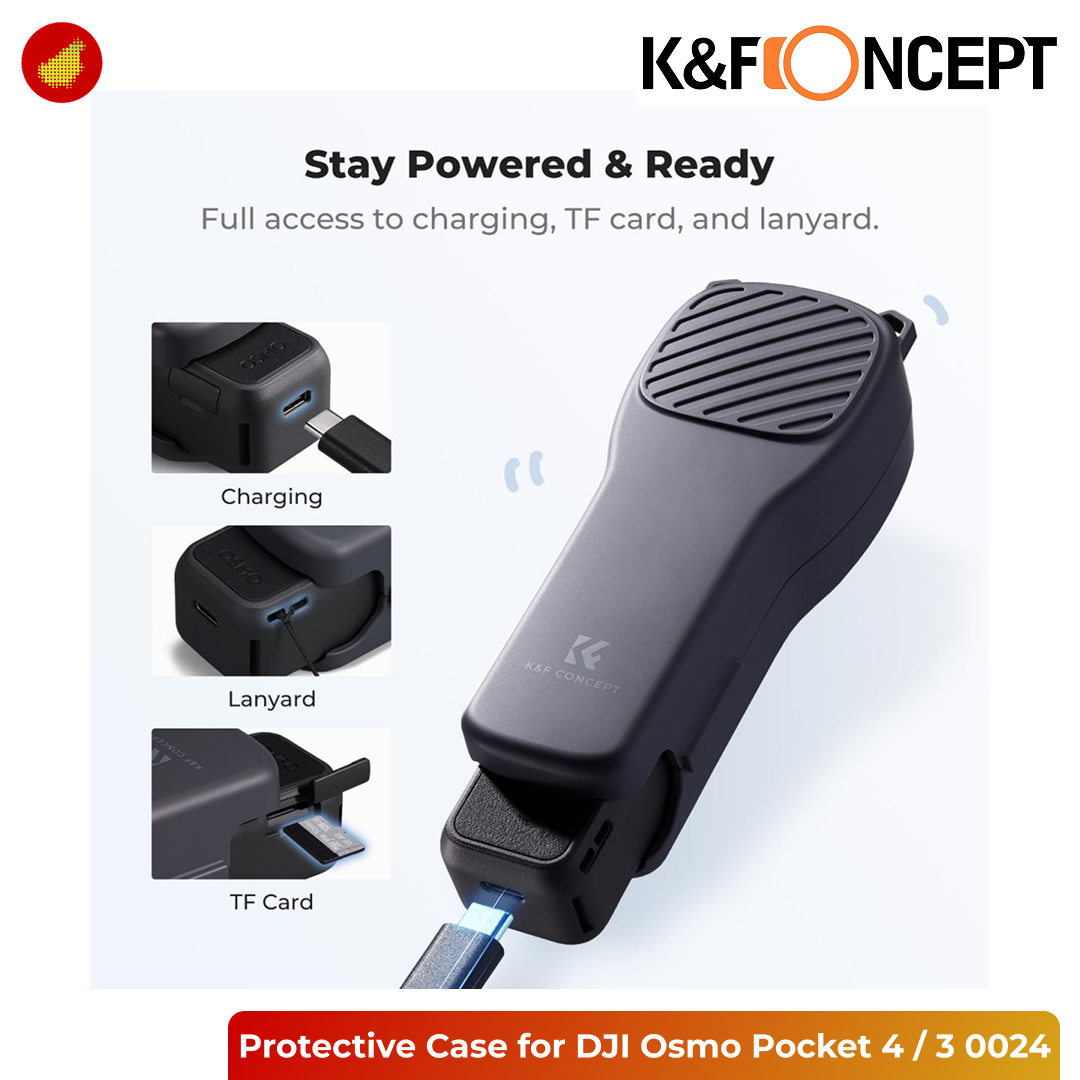 K&F Concept Protective Case for DJI Osmo Pocket 4 / 3 - KF20.0024