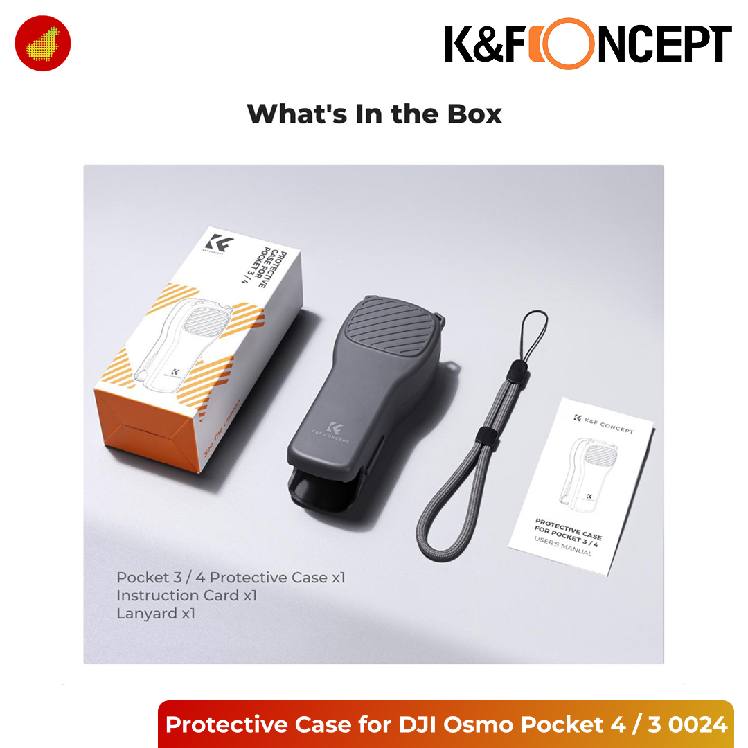 K&F Concept Protective Case for DJI Osmo Pocket 4 / 3 - KF20.0024