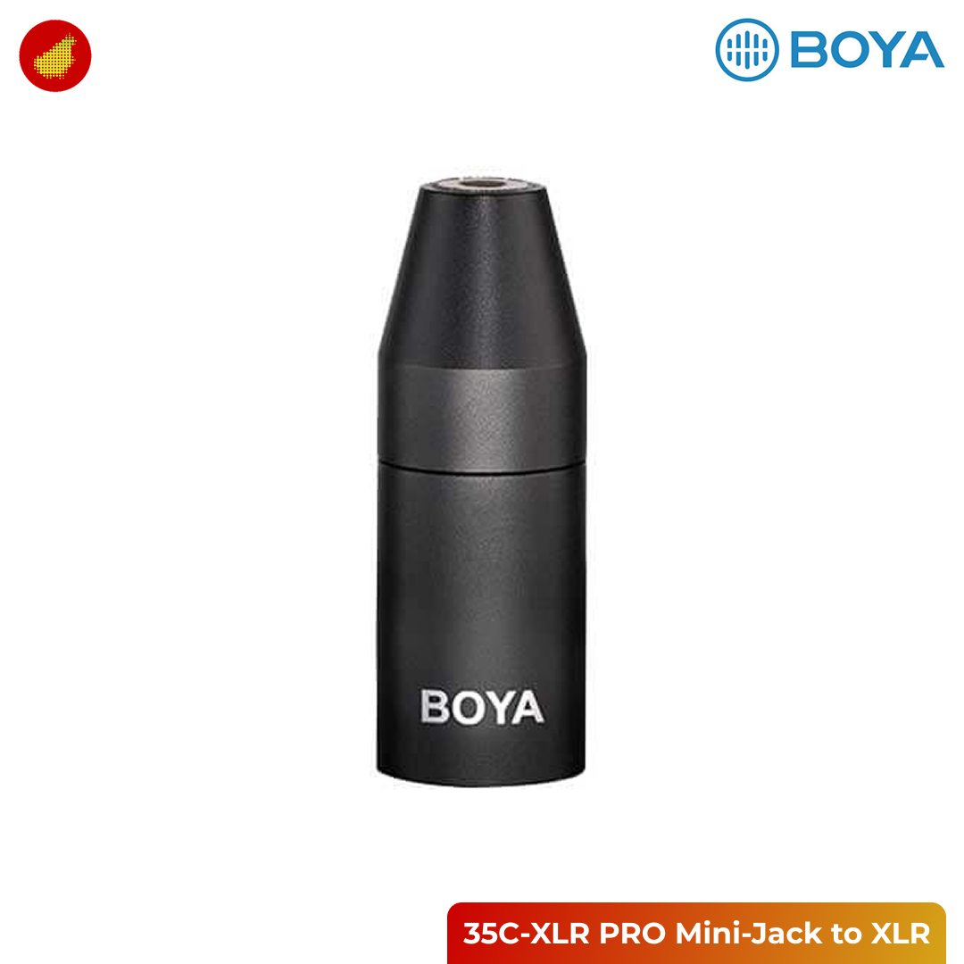 Boya 35C-XLR PRO Mini-Jack to XLR Adapter
