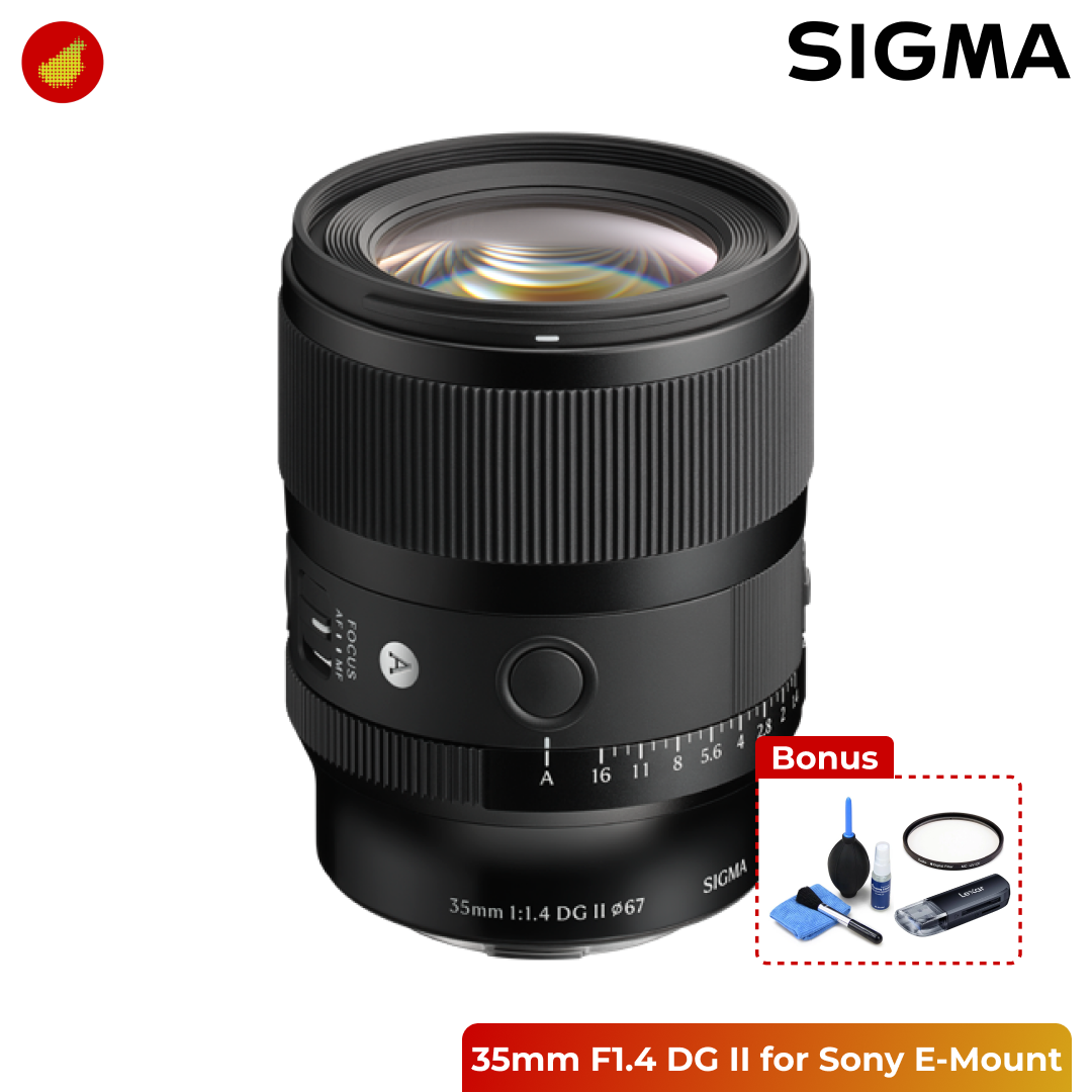 Sigma 35mm F1.4 DG II for Sony