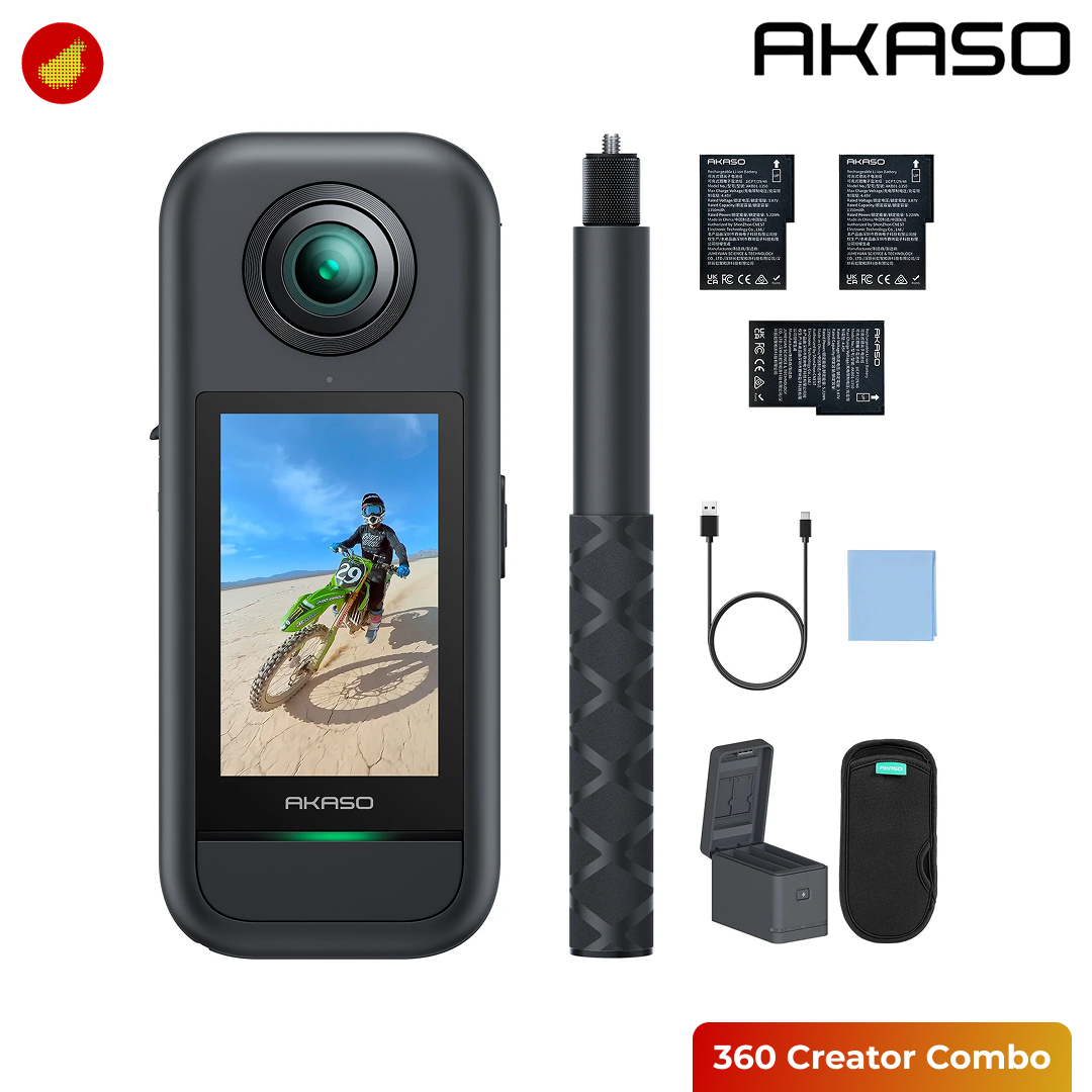 AKASO 360 Creator Combo