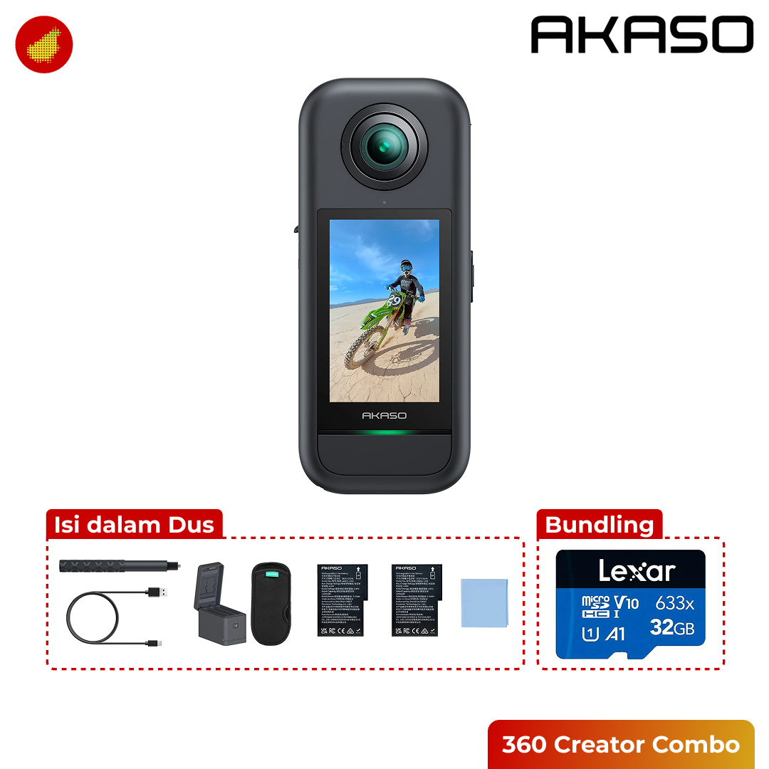 AKASO 360 Creator Combo