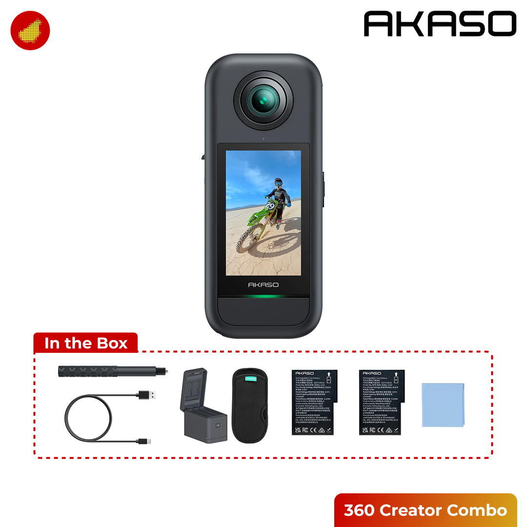 AKASO 360 Creator Combo