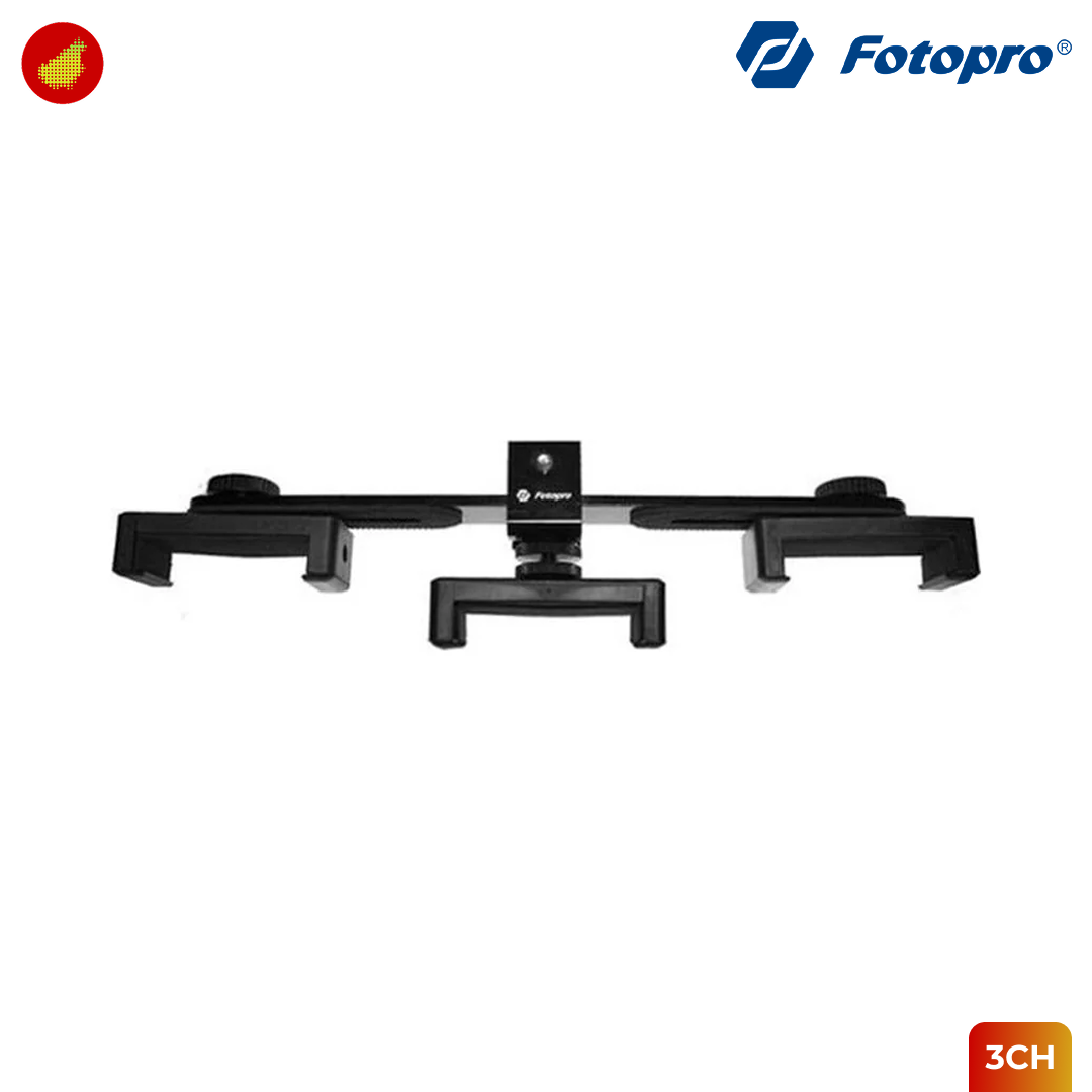 Fotopro 3CH Live Phone Holder Triple Mount