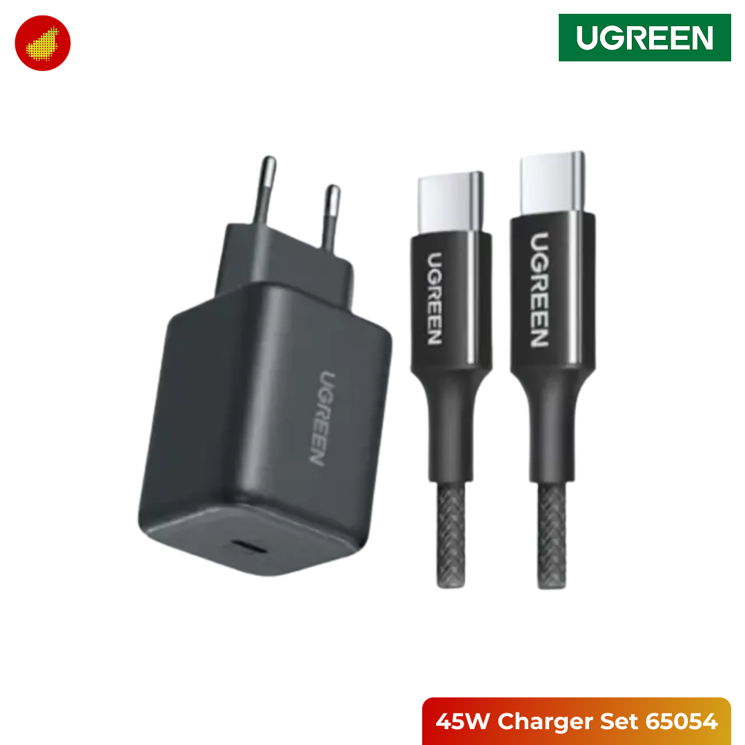 UGREEN Nexode GaN 45W Charger Set with Type C to Type C Cable