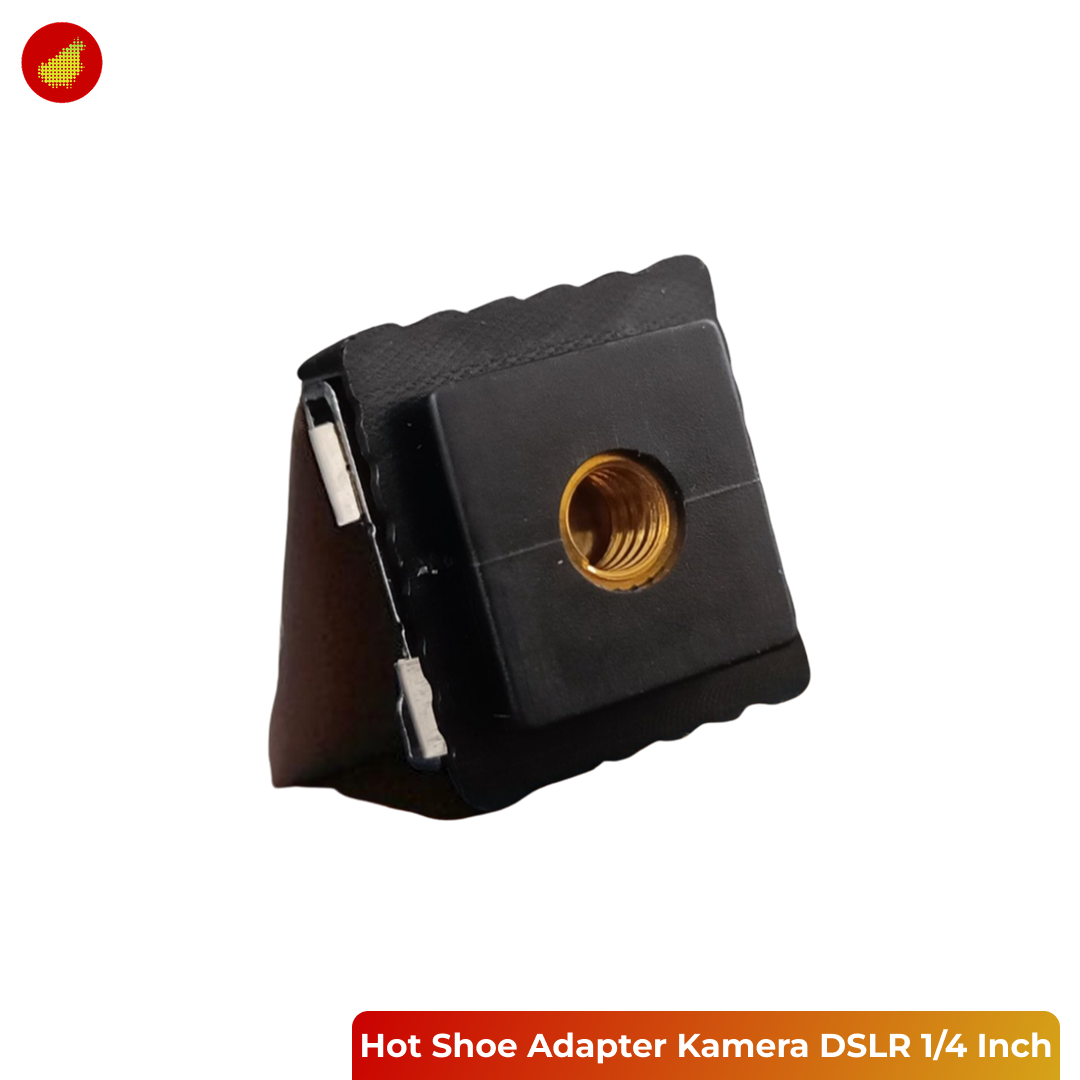 Hot Shoe Adapter for Camera DSLR 1/4 Inch Mount Universal