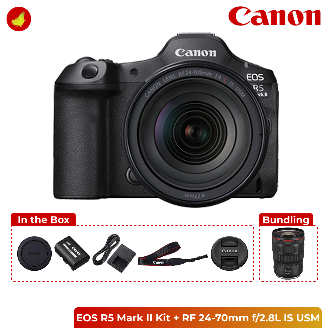 Canon EOS R5 Mark II Kit 24-105mm f/4L