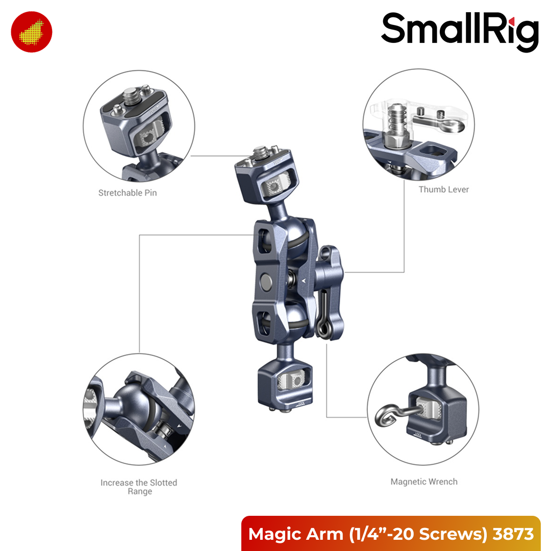 SmallRig Magic Arm with Dual Ball Heads