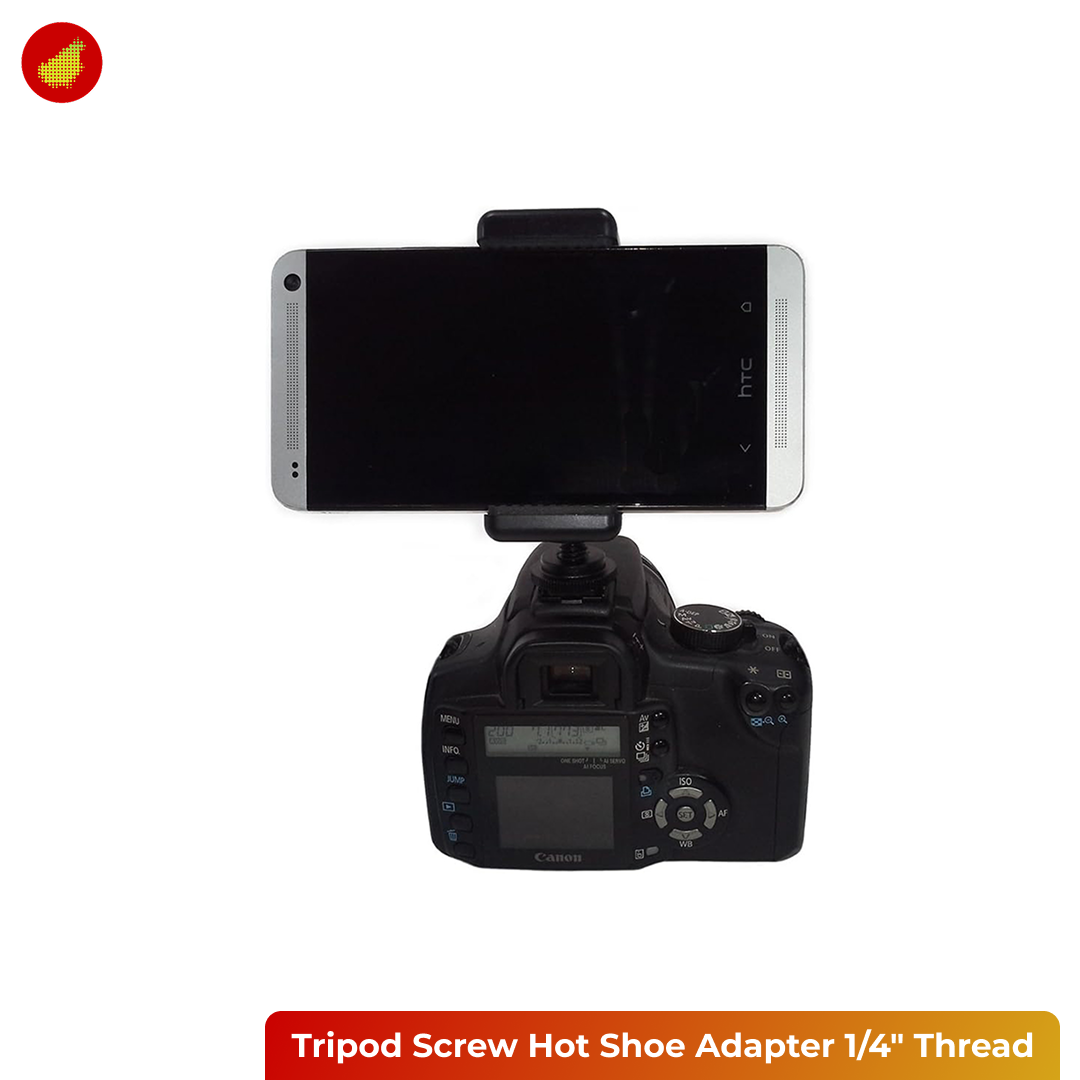 CAMVATE Tripod Screw Hot Shoe Adapter 1/4