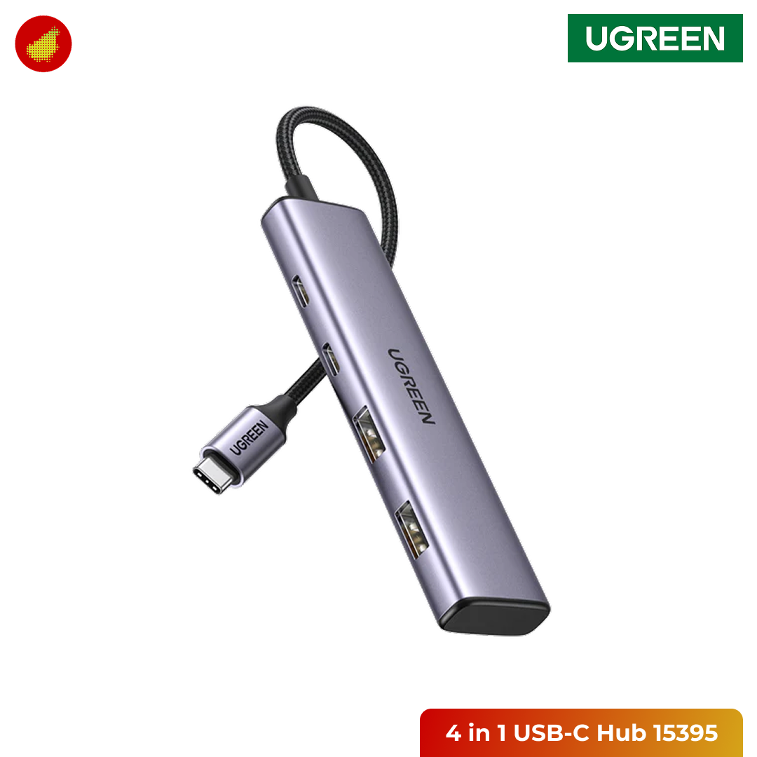 UGREEN 4 in 1 USB-C Male Hub