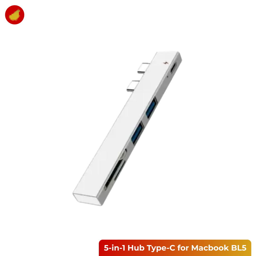 BLUELANS 5-in-1 Hub Type-C for Macbook