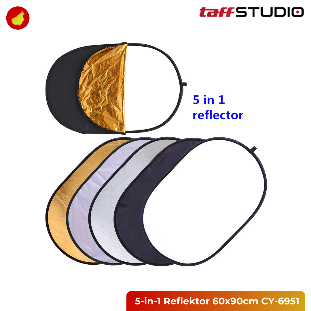 TaffSTUDIO 5-in-1 Reflektor 60x90cm