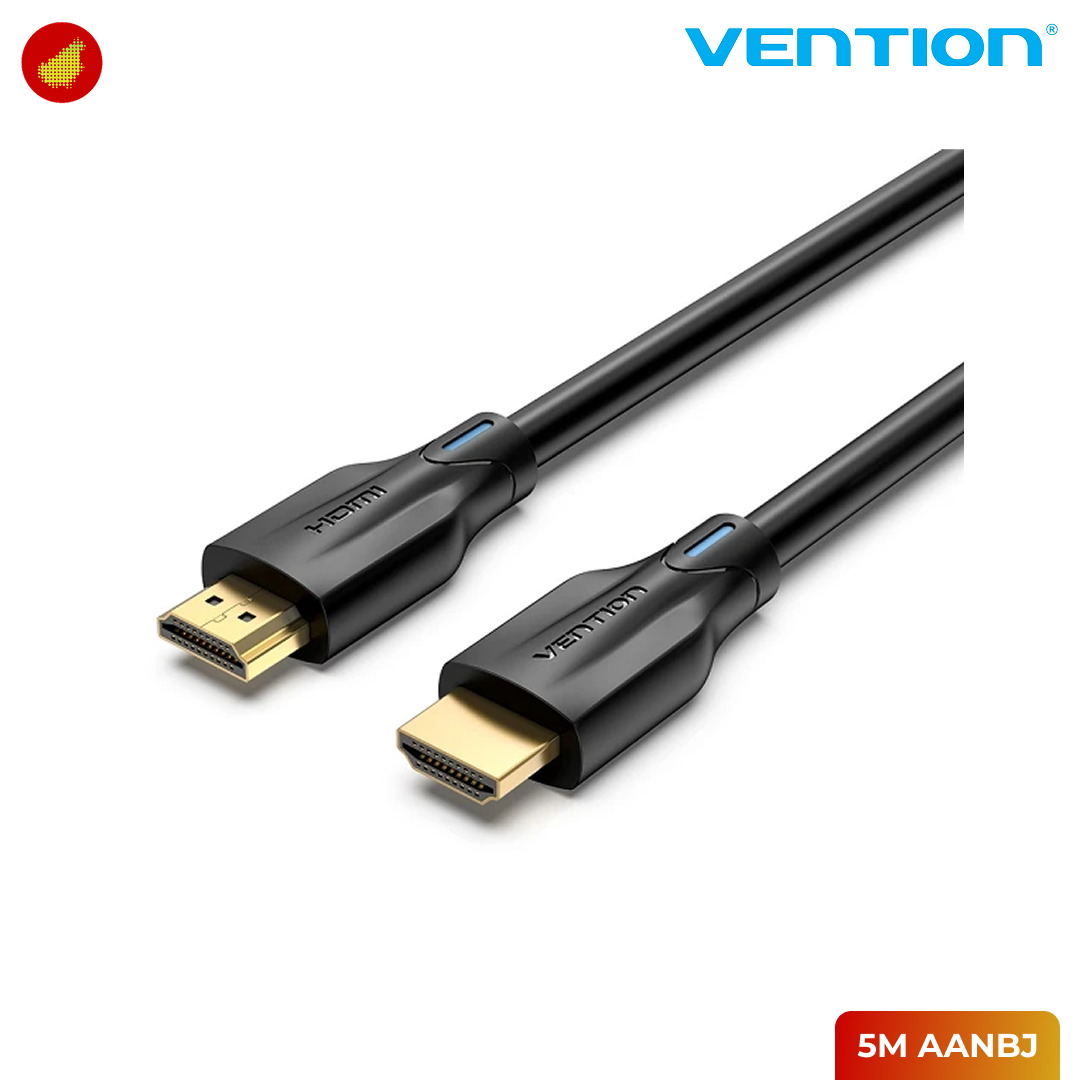 Vention 8K HDMI Male to Male PVC Round Cable - 5 Meter AANBJ