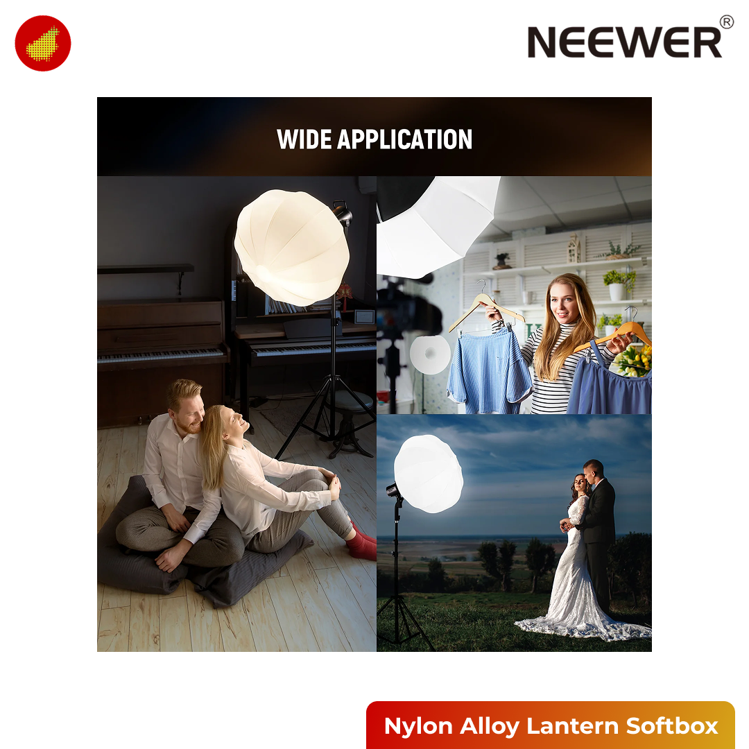 NEEWER Nylon Alloy Quick Release Lantern Softbox Bowen Mount