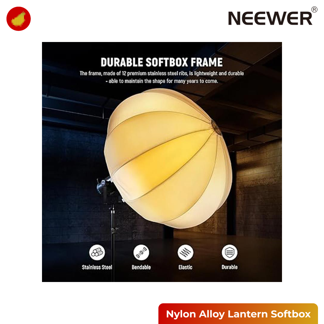NEEWER Nylon Alloy Quick Release Lantern Softbox Bowen Mount