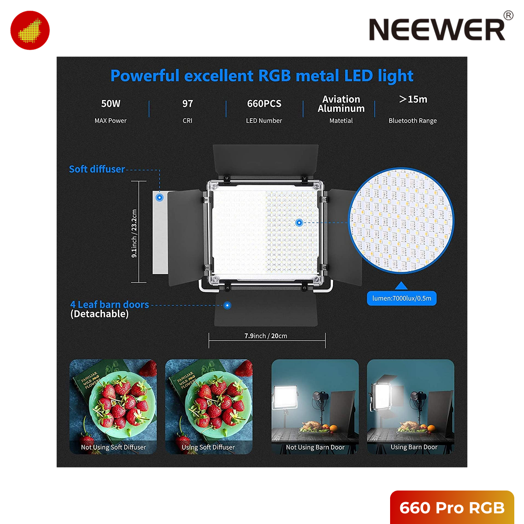 NEEWER 660 Pro RGB Panel Light