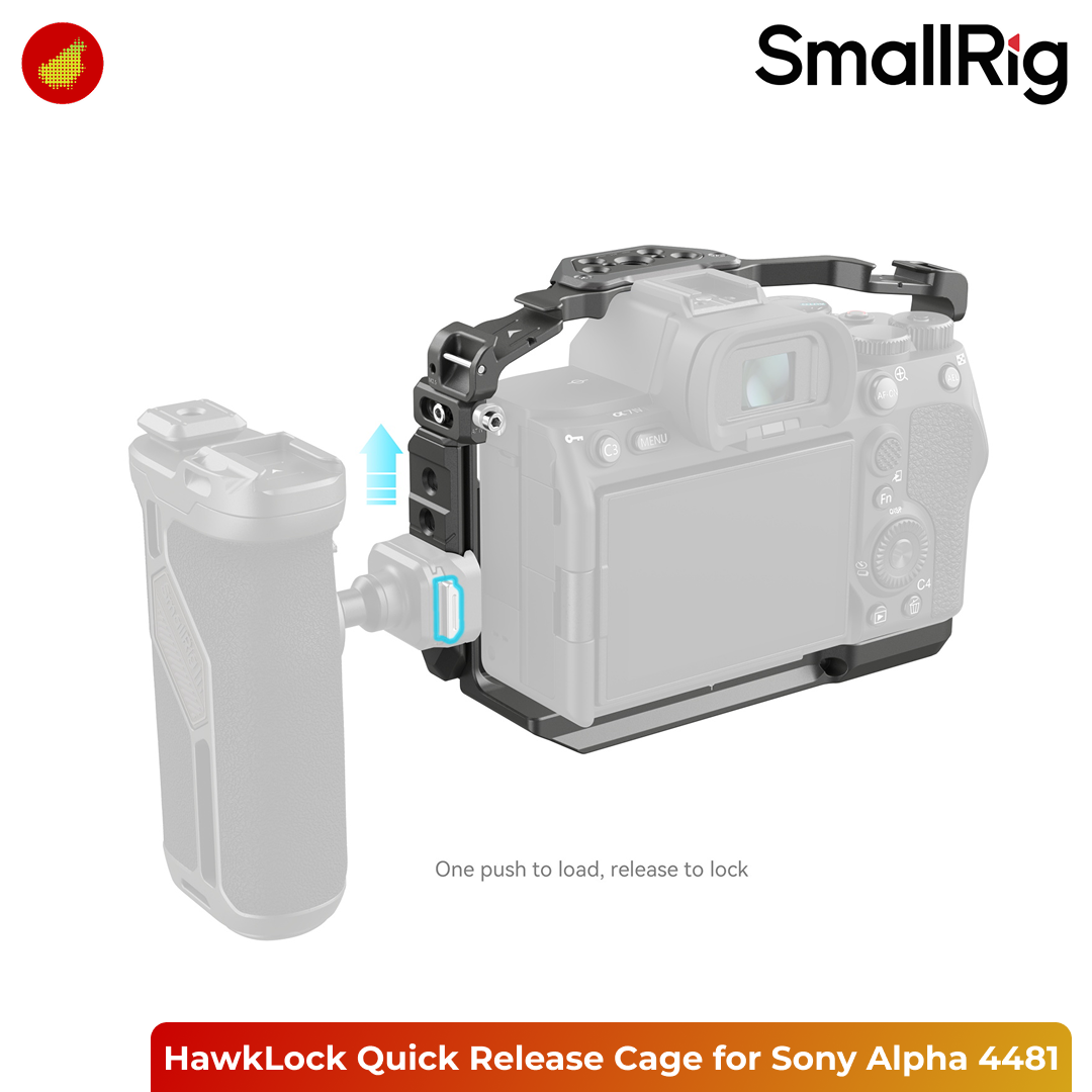 SmallRig HawkLock Quick Release Cage for Sony Alpha Series