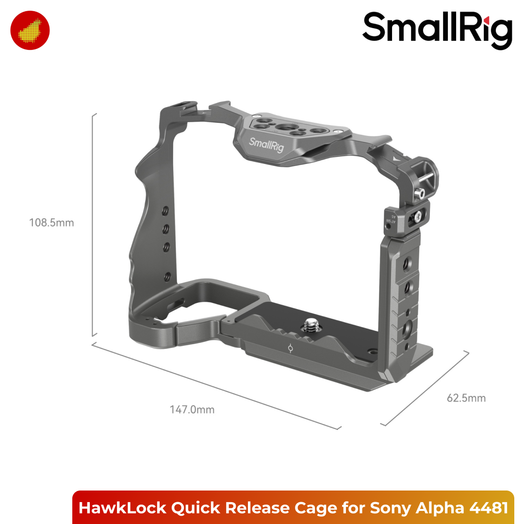 SmallRig HawkLock Quick Release Cage for Sony Alpha Series