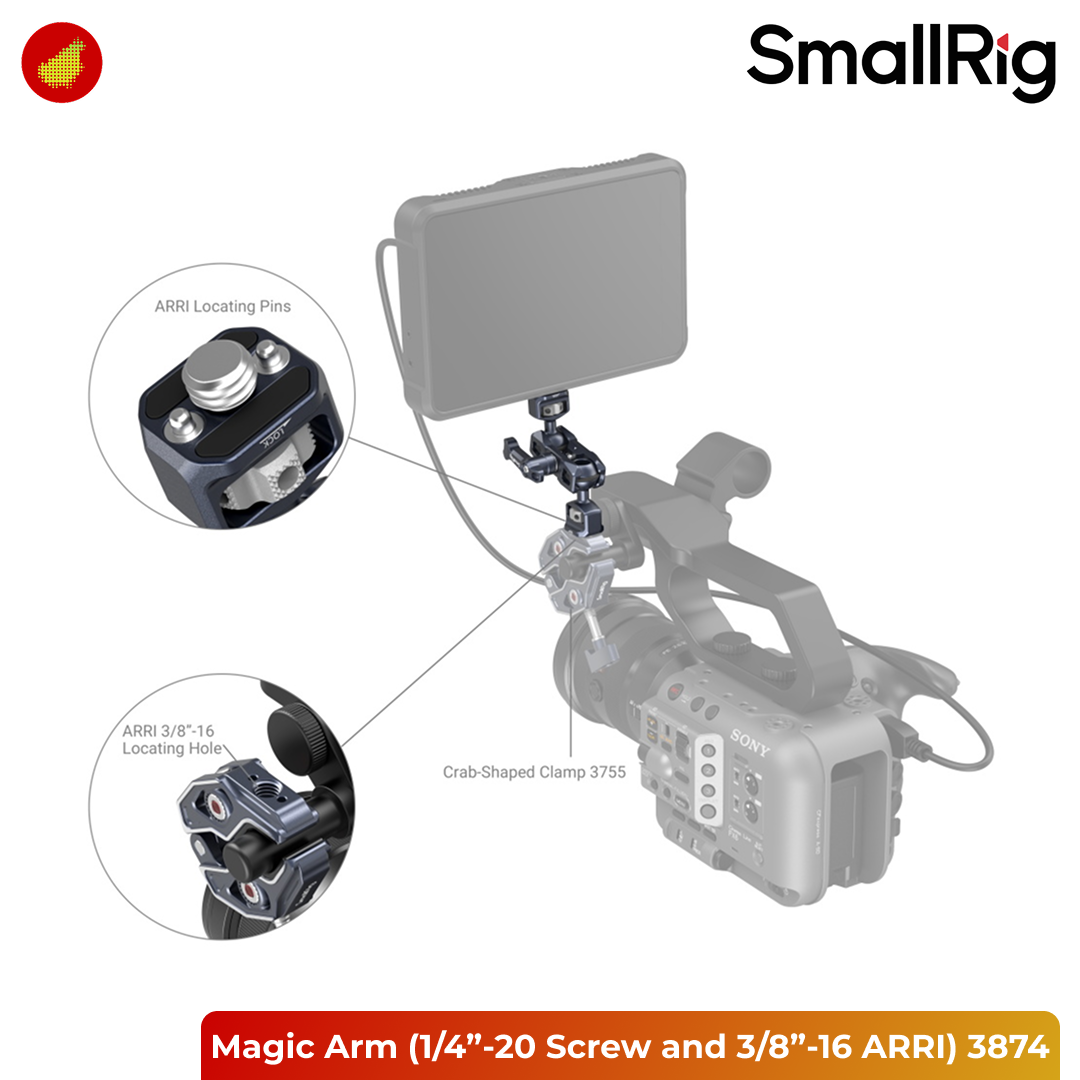 SmallRig Magic Arm with Dual Ball Heads