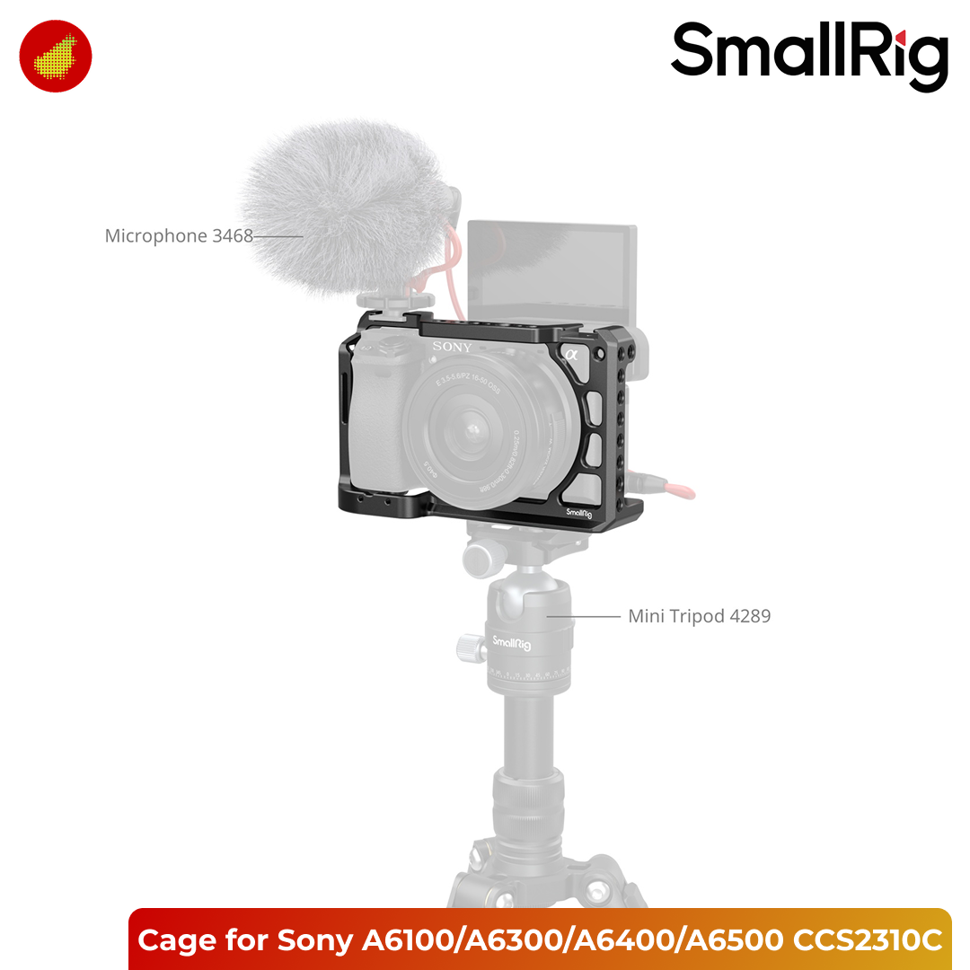 SmallRig Cage for Sony A6100/A6300/A6400/A6500