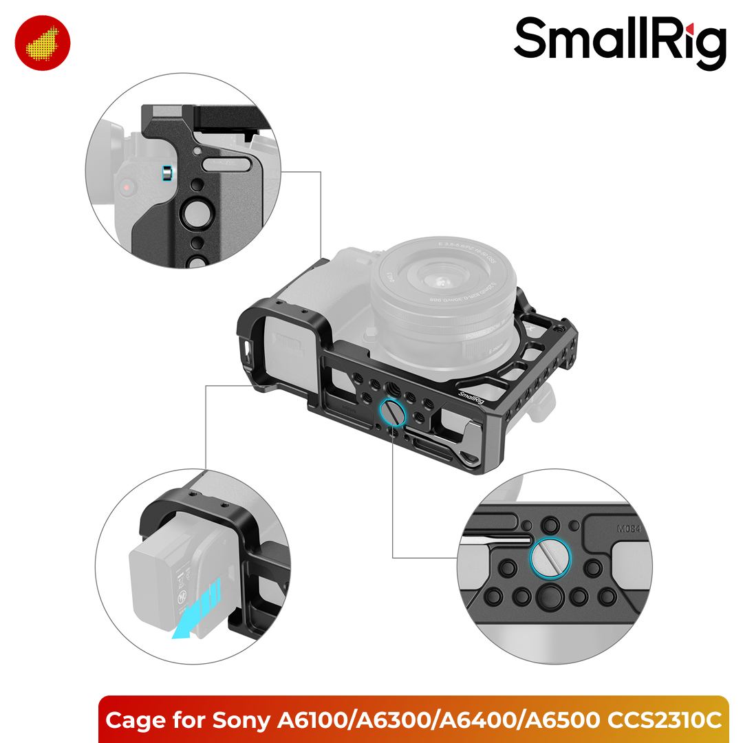 SmallRig Cage for Sony A6100/A6300/A6400/A6500