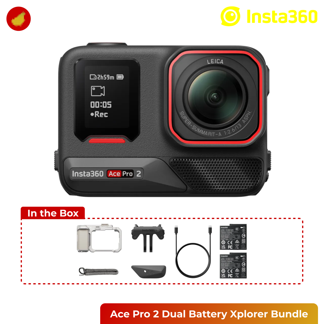 Insta360 Ace Pro 2 Dual Battery Xplorer Bundle