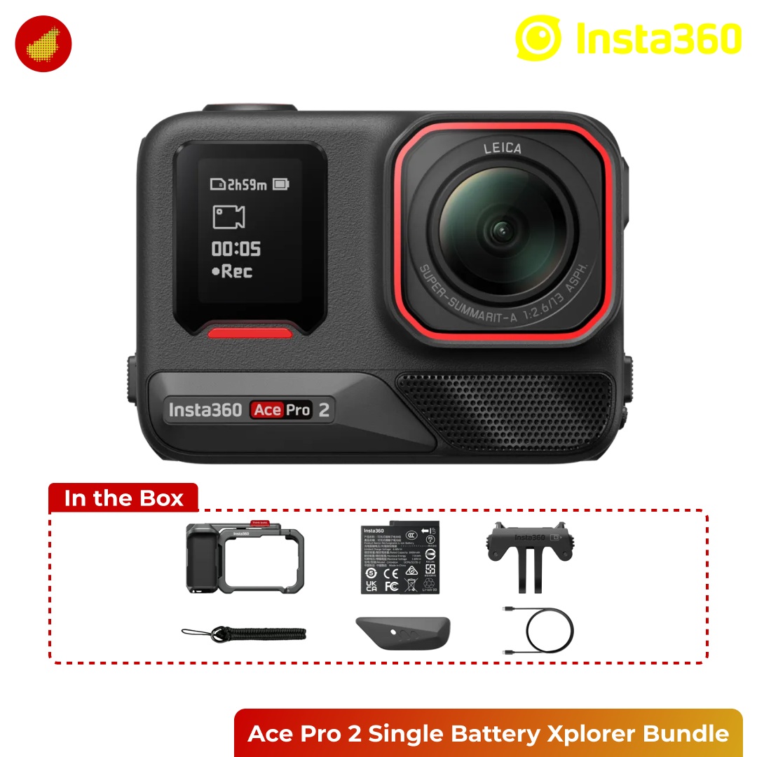 Insta360 Ace Pro 2 Single Battery Xplorer Bundle