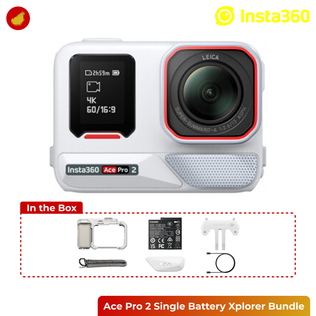 Insta360 Ace Pro 2 Single Battery Xplorer Bundle