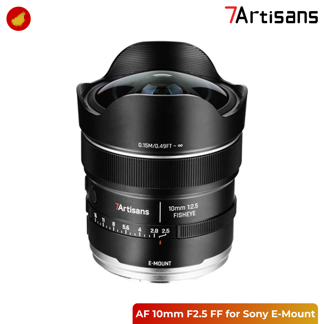 7Artisans AF 10mm F2.5 for Sony / Nikon