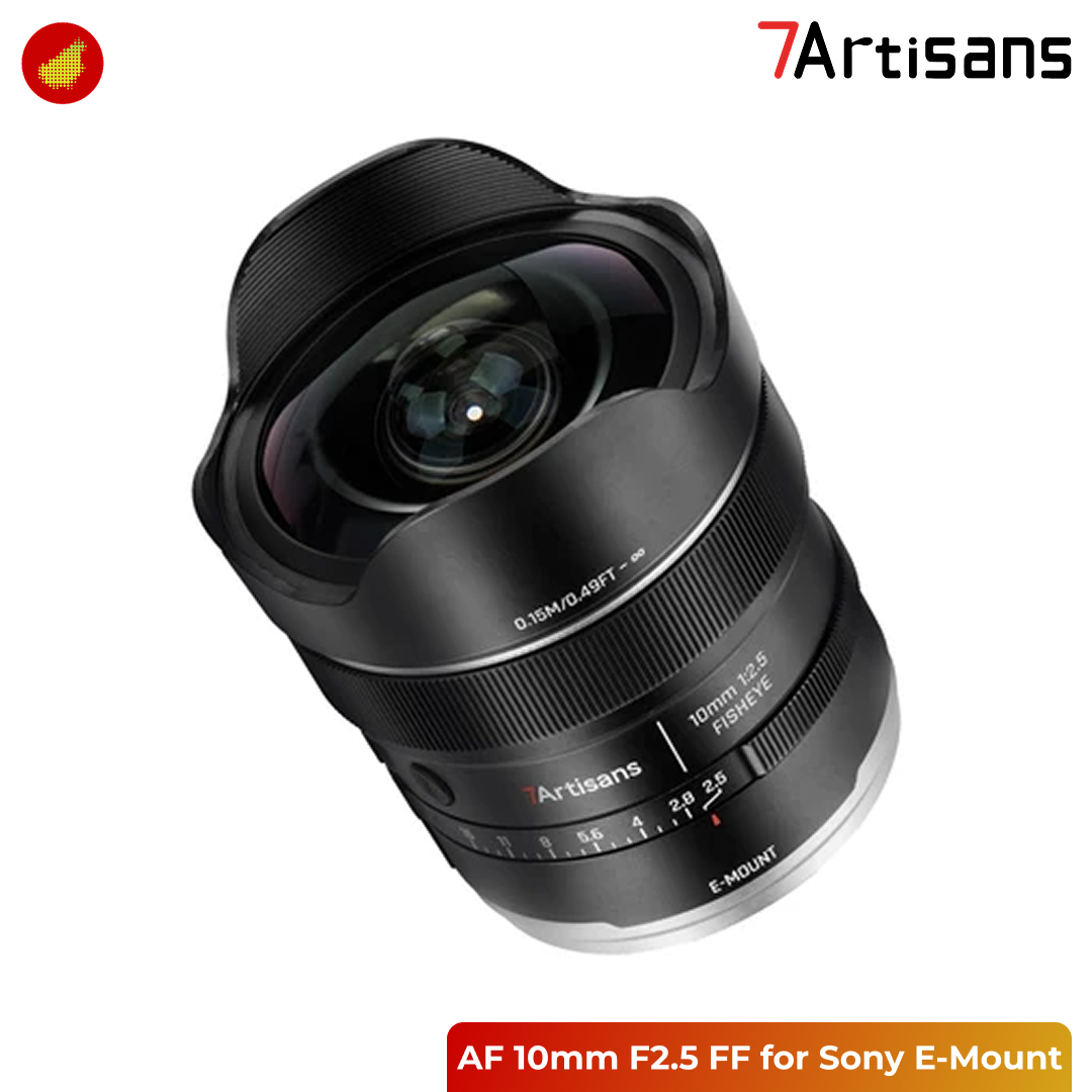 7Artisans AF 10mm F2.5 for Sony / Nikon